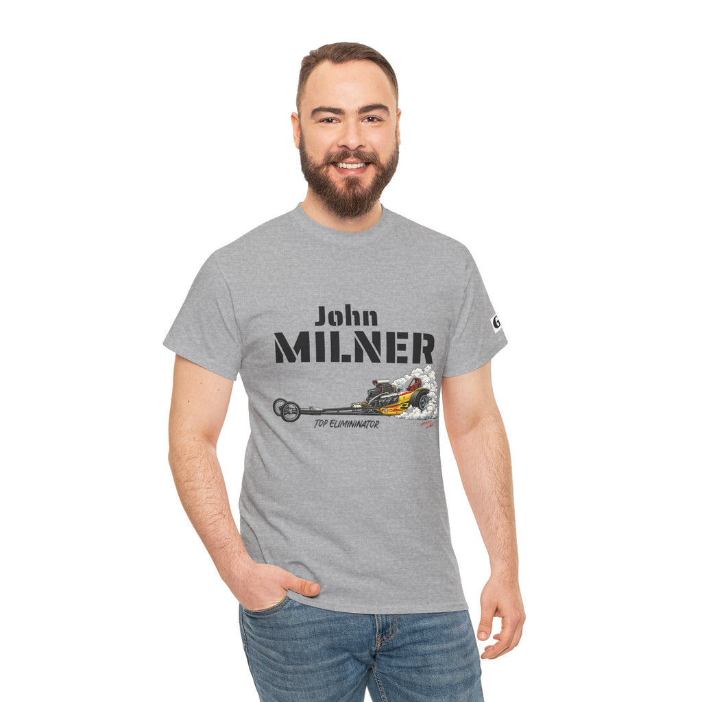 Milner Racing Team T-Shirt — "John Milner" Vintage Dragster Tee