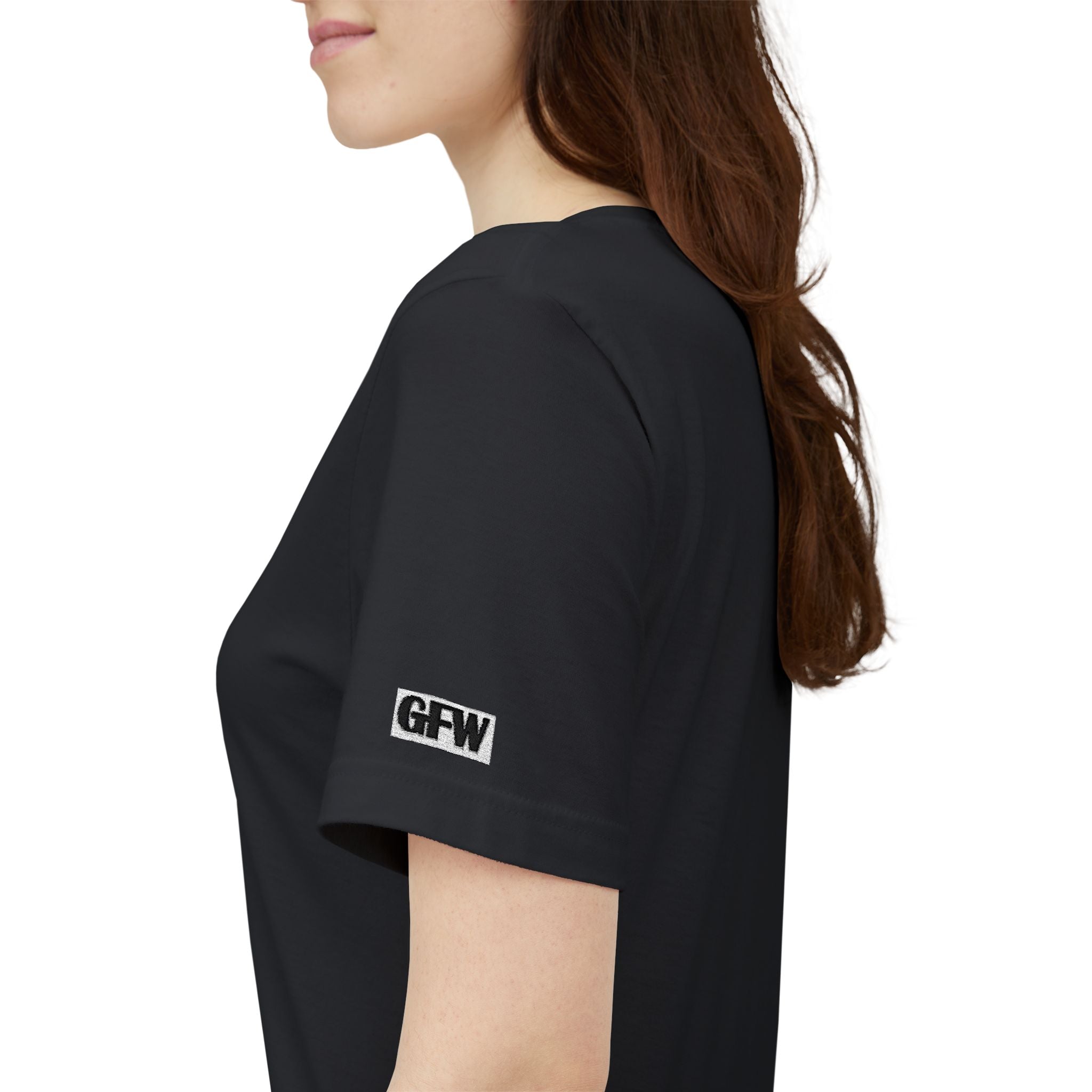 Juicy Culture Graphic Tee — Gothic Script White T-Shirt