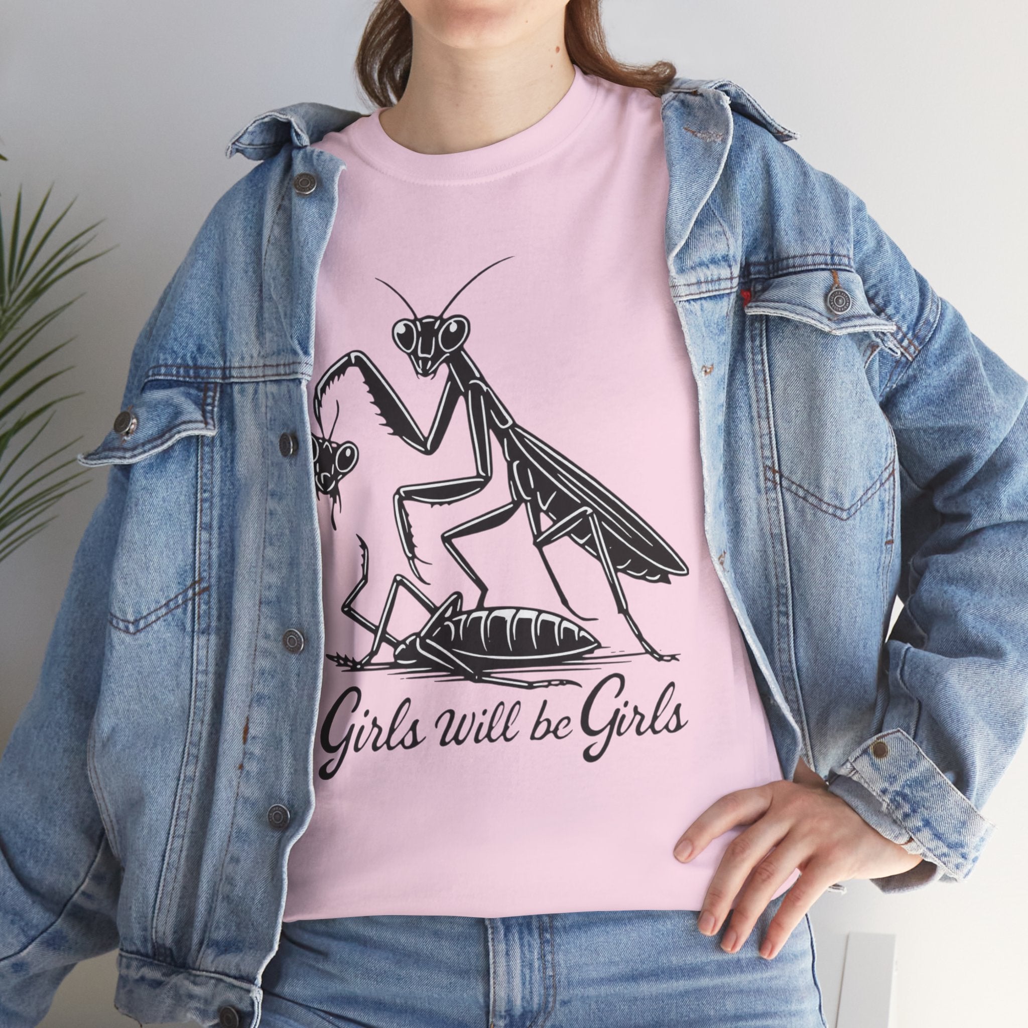 Girls Will Be Girls Praying Mantis Tee