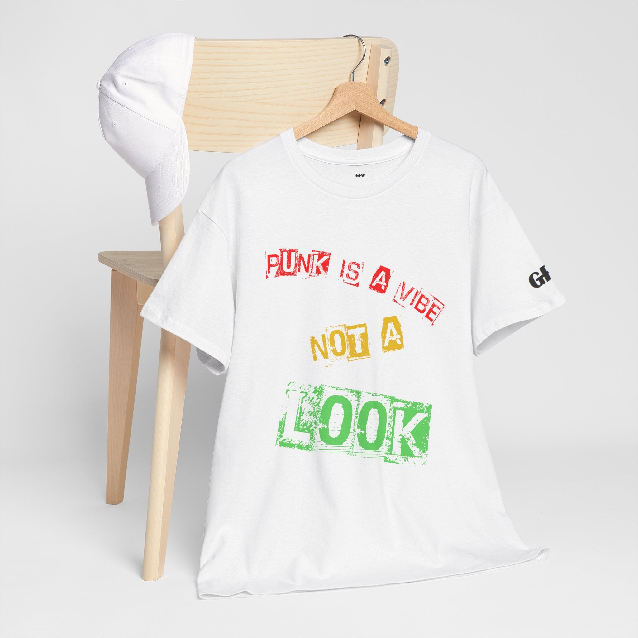 "Punk Is A Vibe"  Heavy Cotton Tee