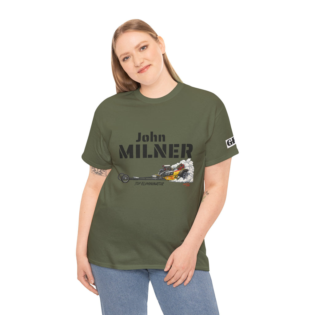 Milner Racing Team T-Shirt — "John Milner" Vintage Dragster Tee