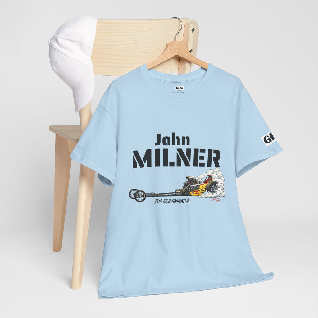 Milner Racing Team T-Shirt — "John Milner" Vintage Dragster Tee