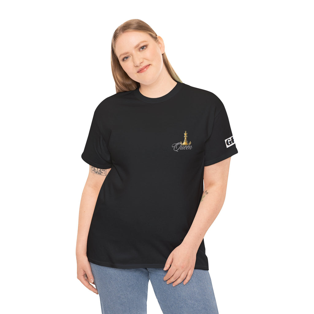 Queen Chess Piece T-Shirt — "Queen" Family Roles Tee (Grandmother, Wife, Mother, Daughter, Sister)