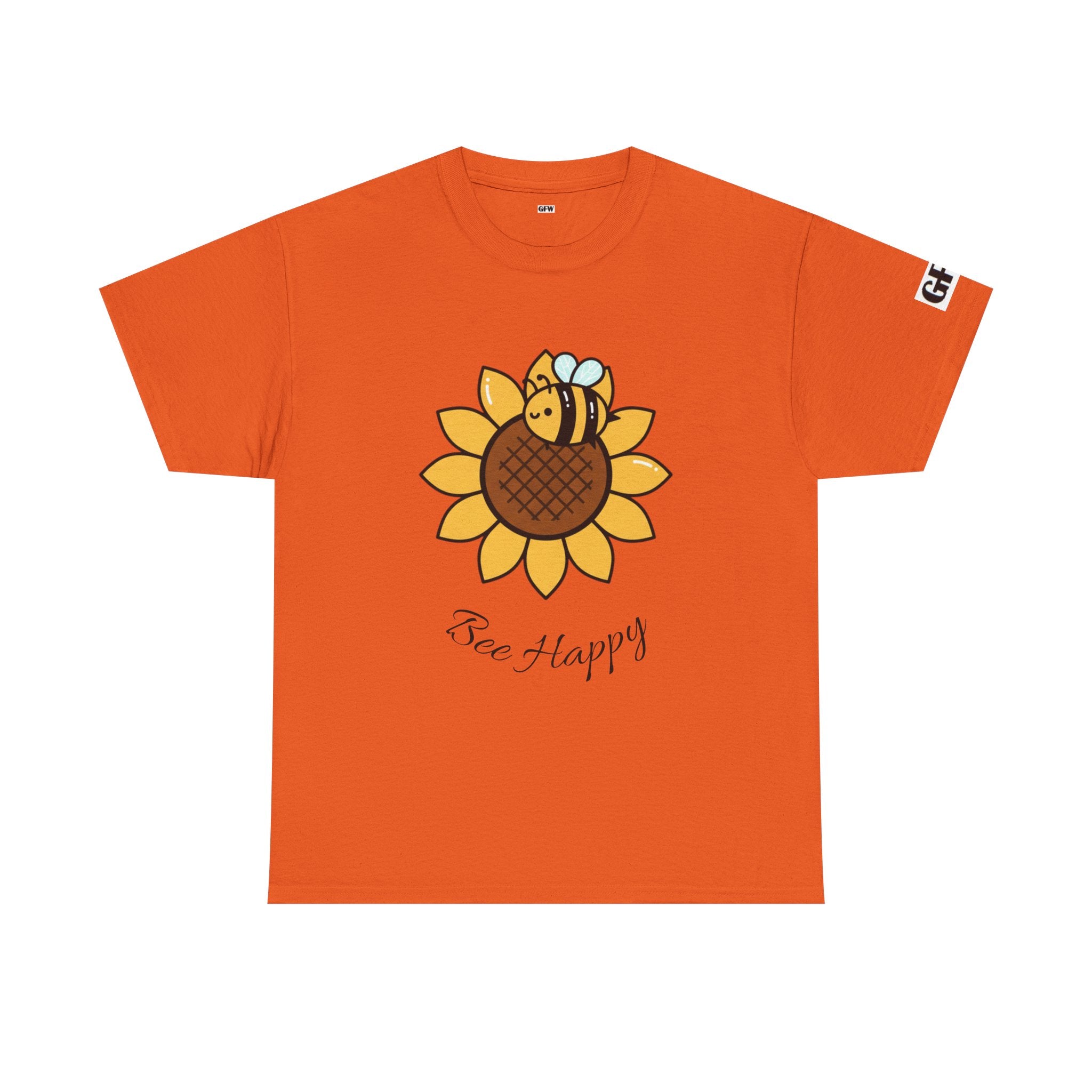 Bee Happy Sunflower T-Shirt