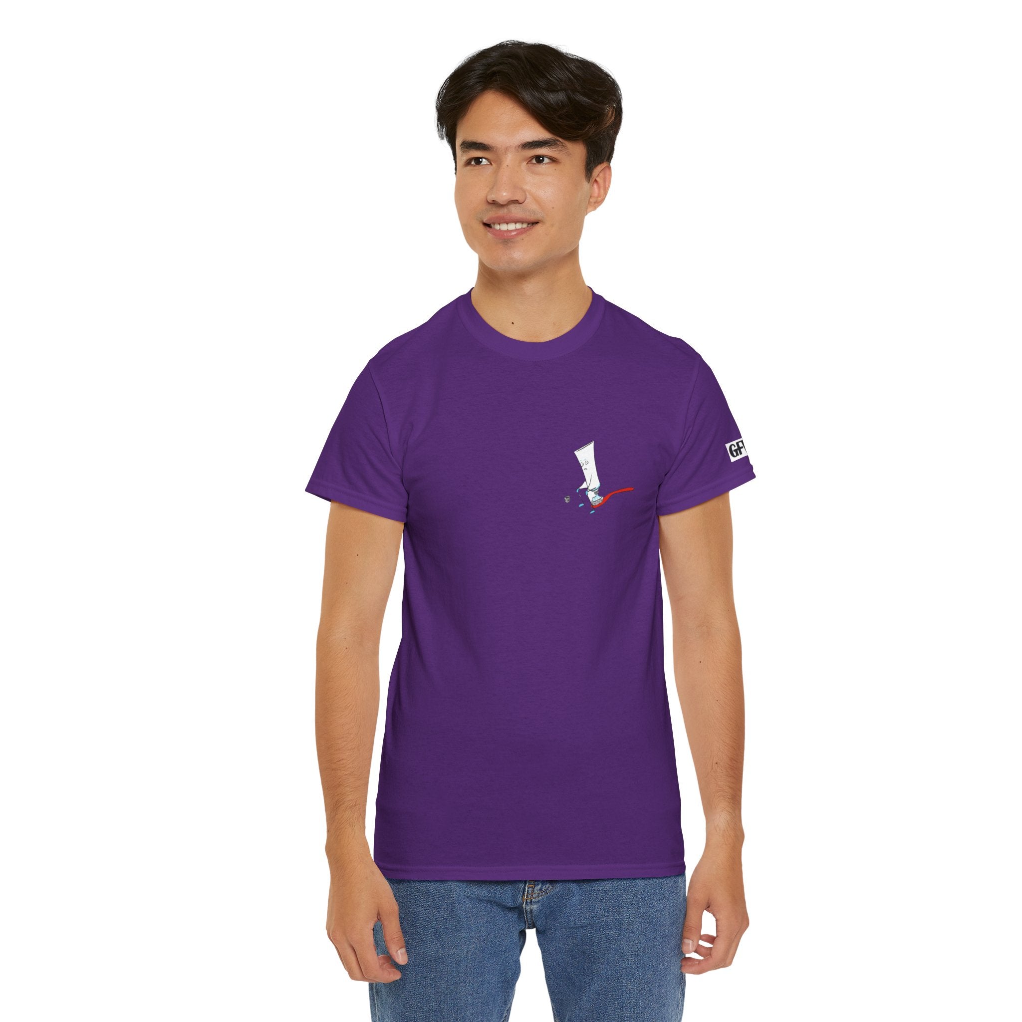 Toothbrush Graphic Tee — "That's Right Put Me In Your Mouth" Dental Humor T-Shirt