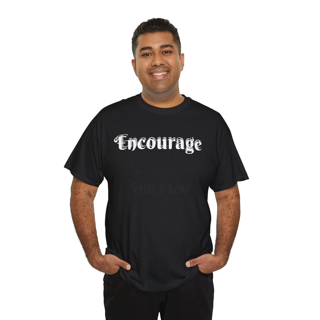 "Encourage" Unisex Heavy Cotton Tee