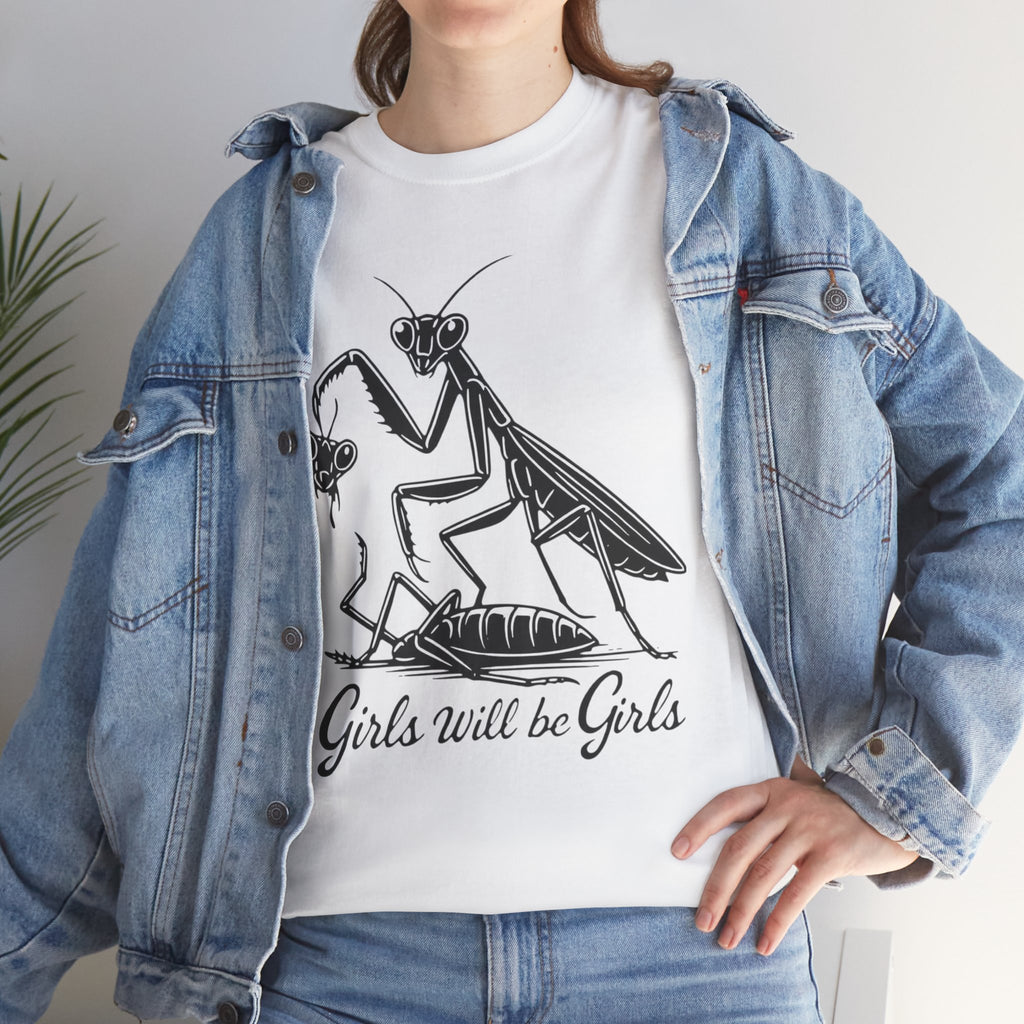 Girls Will Be Girls Praying Mantis Tee