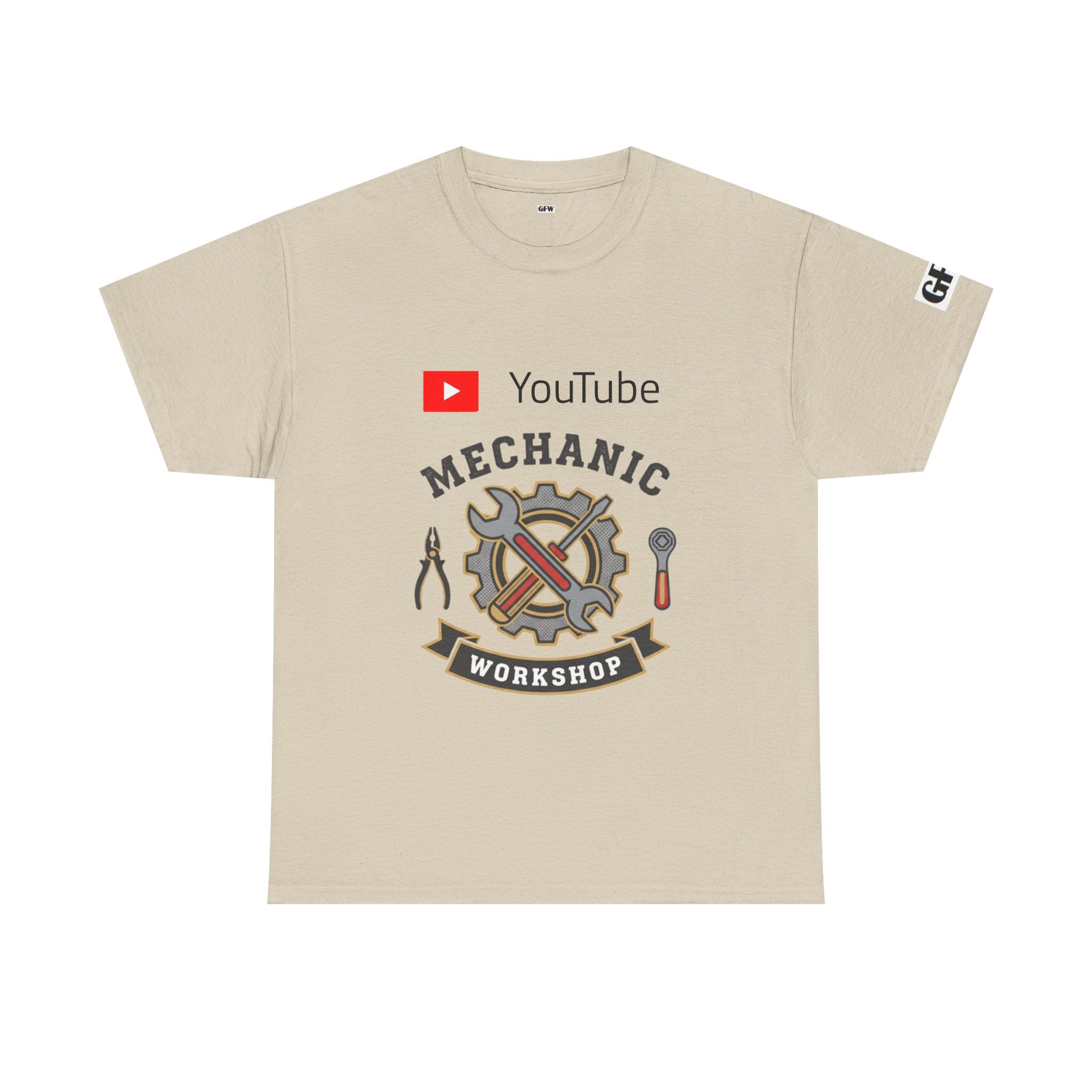 Mechanic Workshop T-Shirt — YouTube Channel Gear