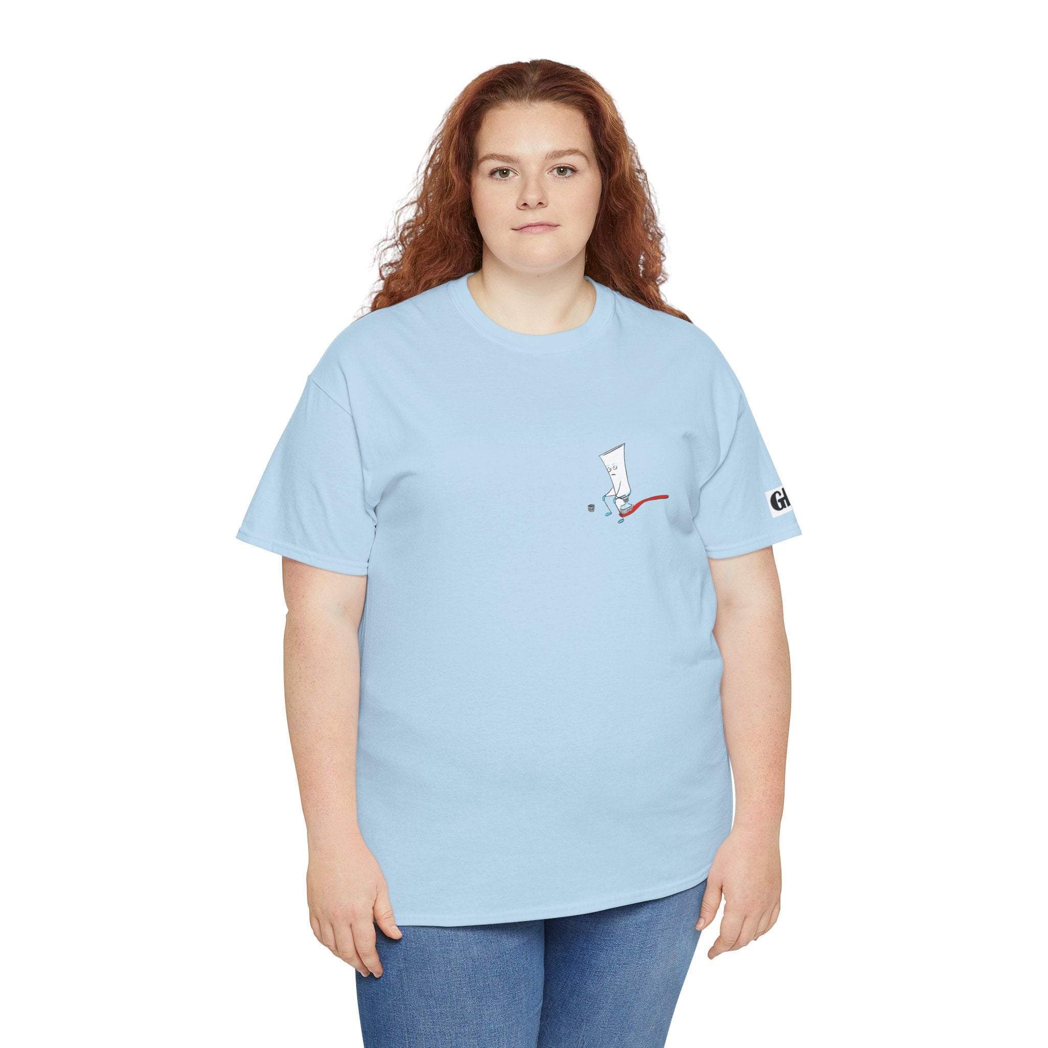 Toothbrush Graphic Tee — "That's Right Put Me In Your Mouth" Dental Humor T-Shirt