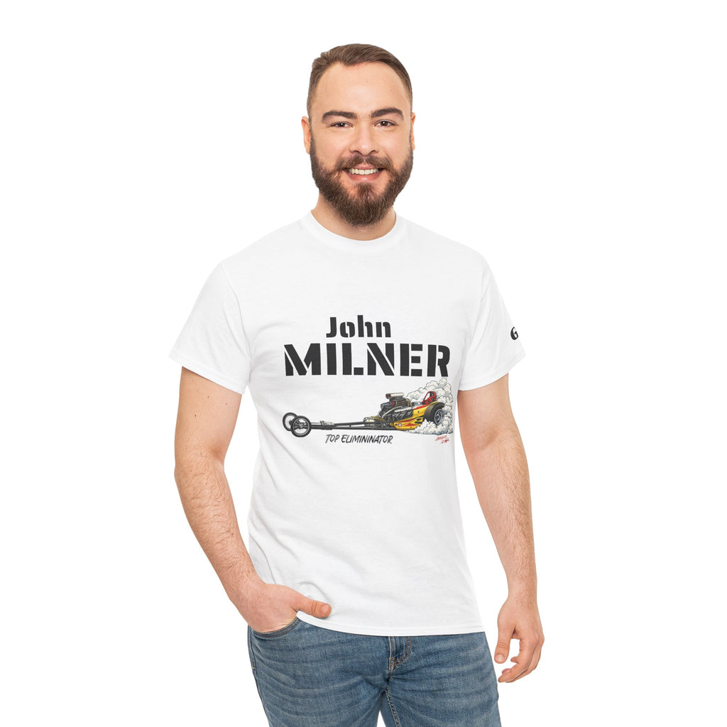 Milner Racing Team T-Shirt — "John Milner" Vintage Dragster Tee