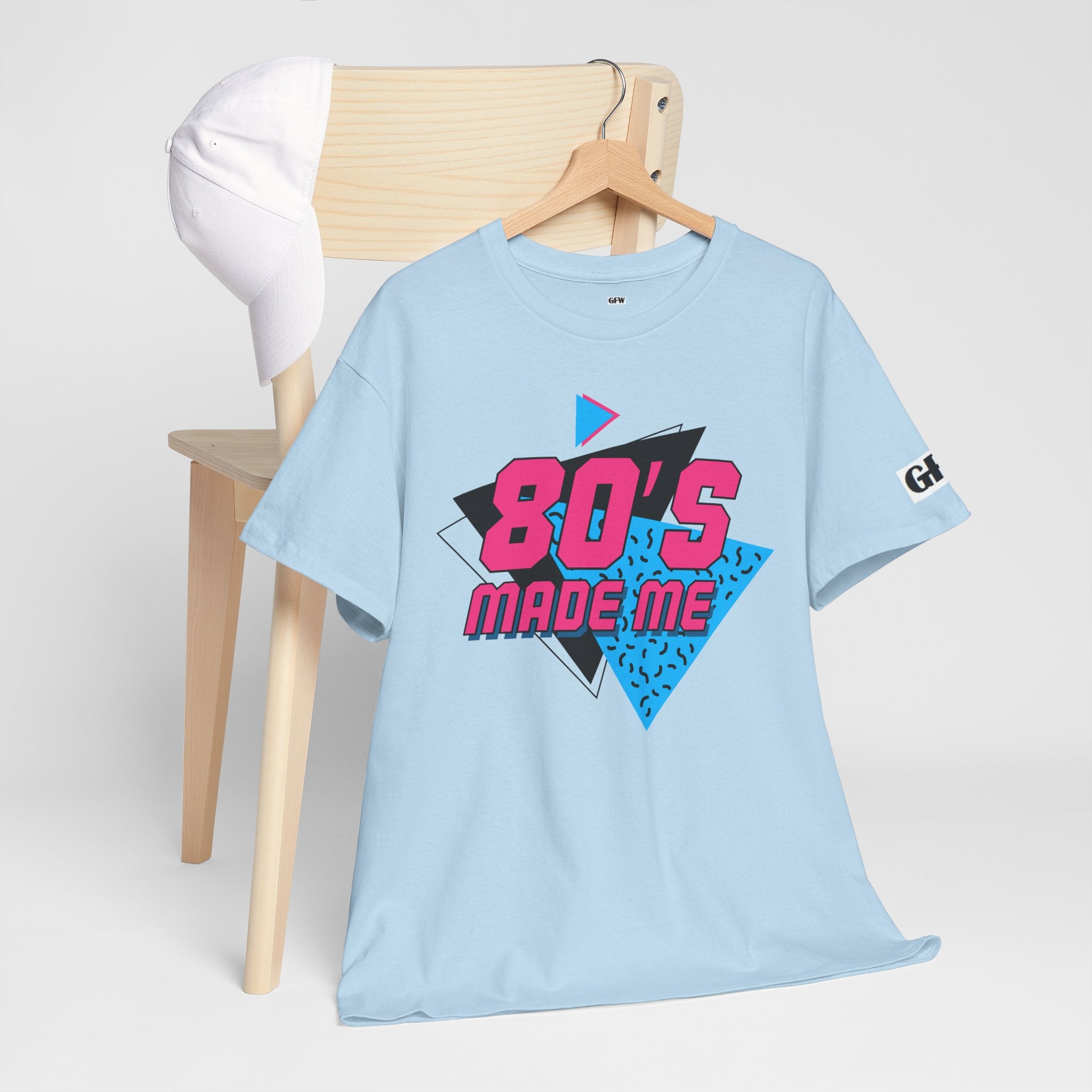80's Made Me Tee — Retro 1980s Nostalgia Graphic T-Shirt