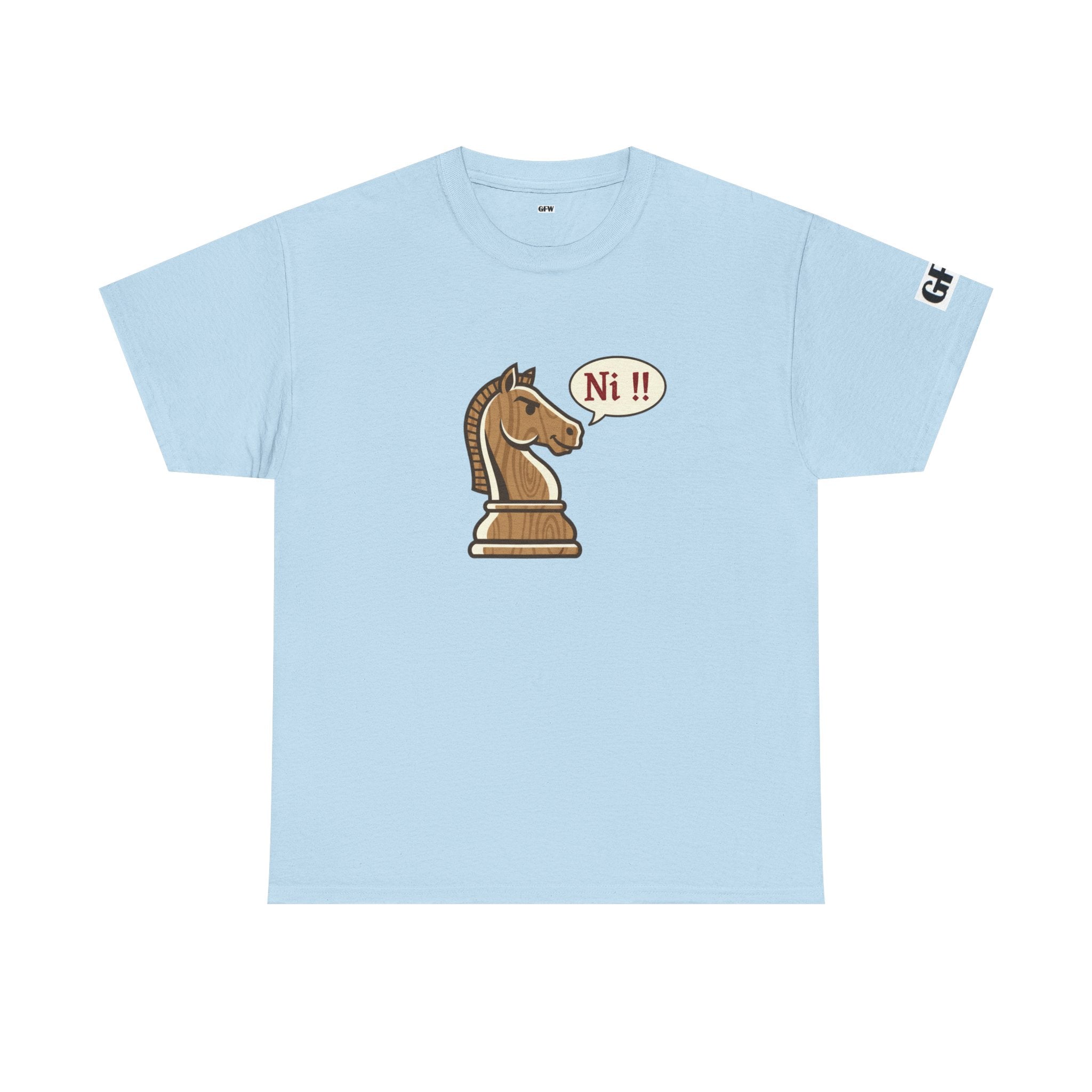 Chess Knight Tee - 'Ni!!' Funny Knight Piece Shirt