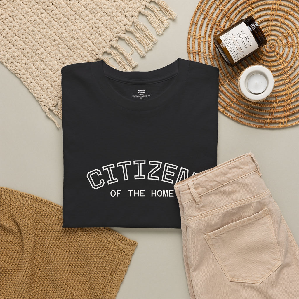 Citizen of the Home Tee — Cities Back Graphic (LA • Paris • London • Beijing • Tokyo)