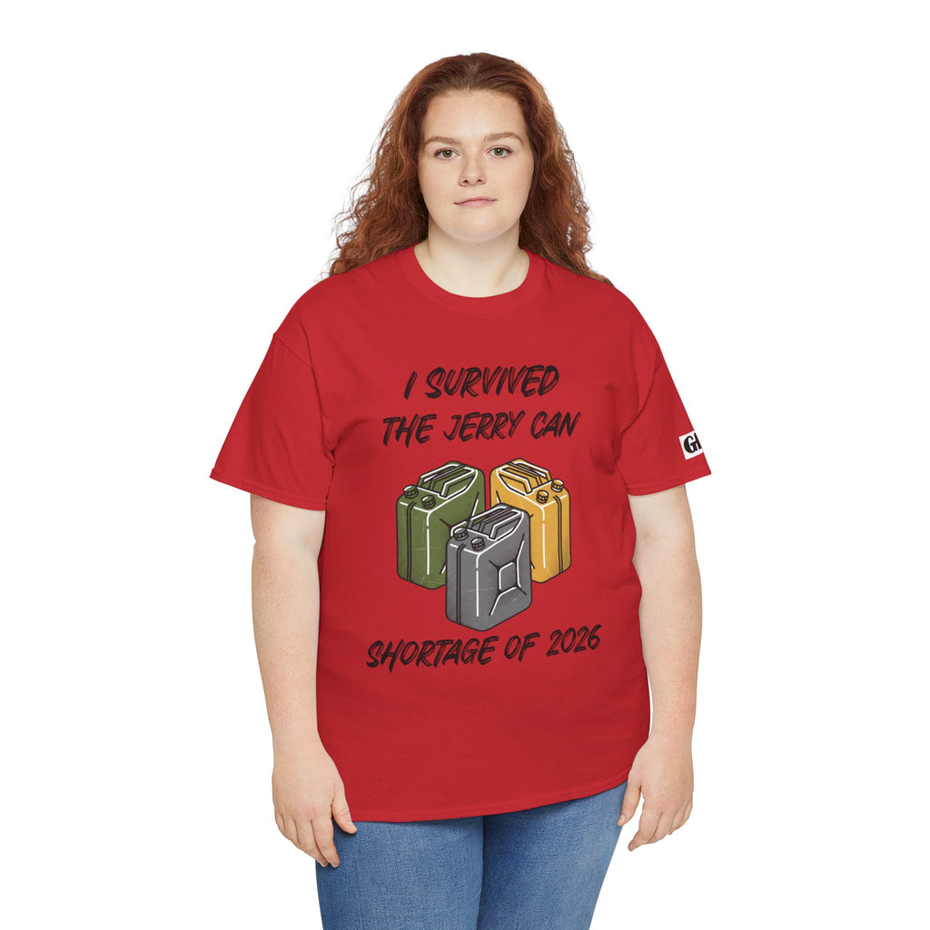 I Survived the Jerry Can Shortage 2026 T-Shirt