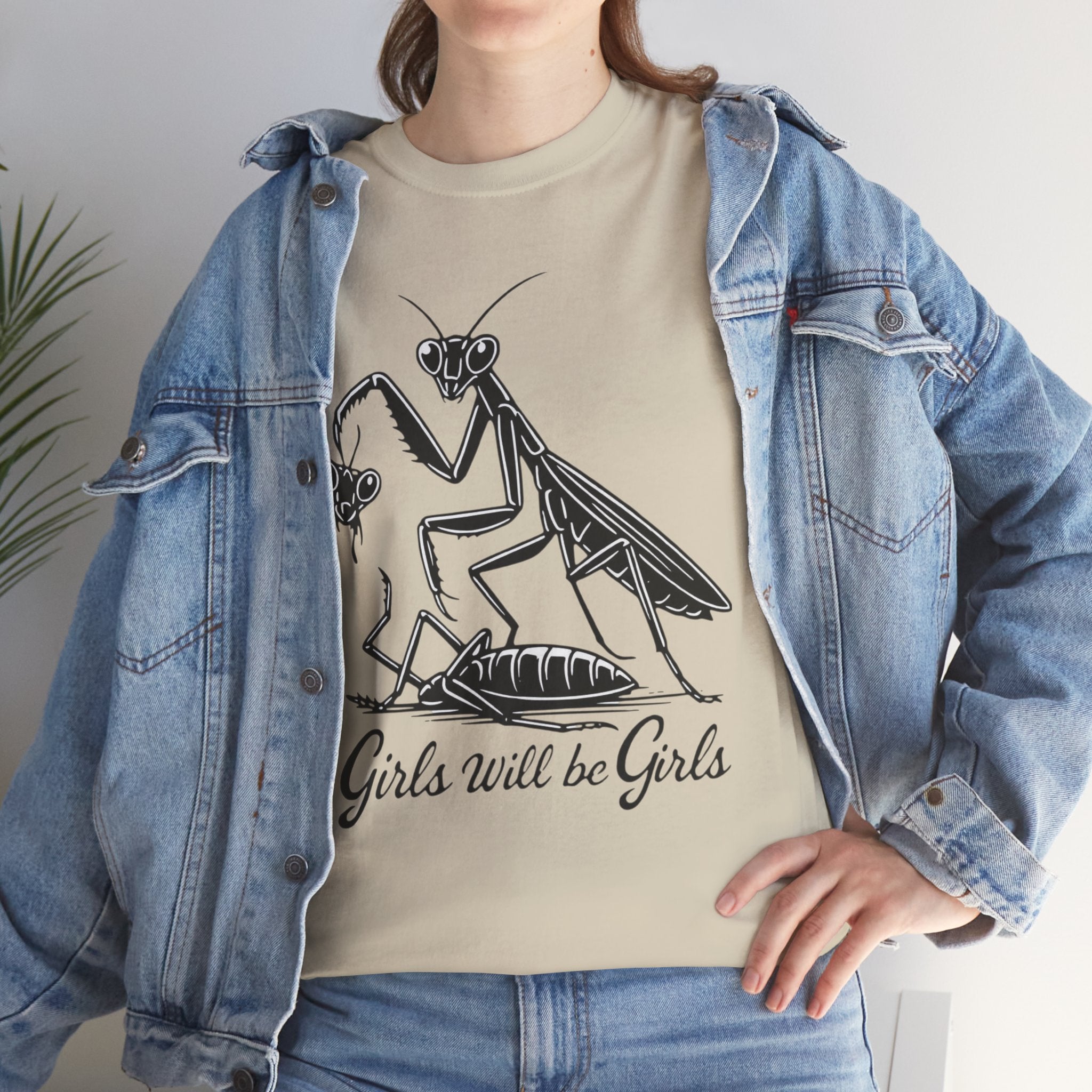 Girls Will Be Girls Praying Mantis Tee
