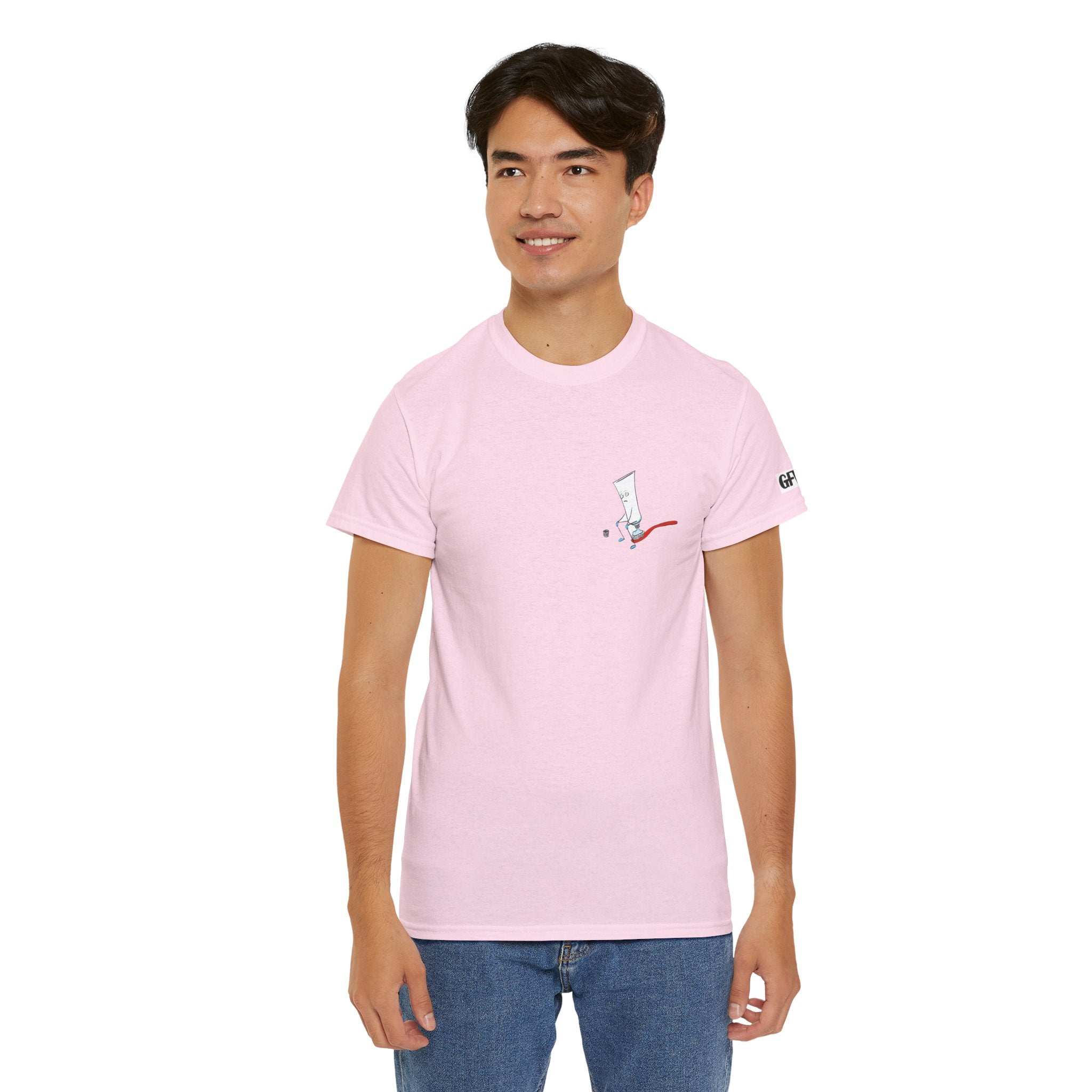 Toothbrush Graphic Tee — "That's Right Put Me In Your Mouth" Dental Humor T-Shirt