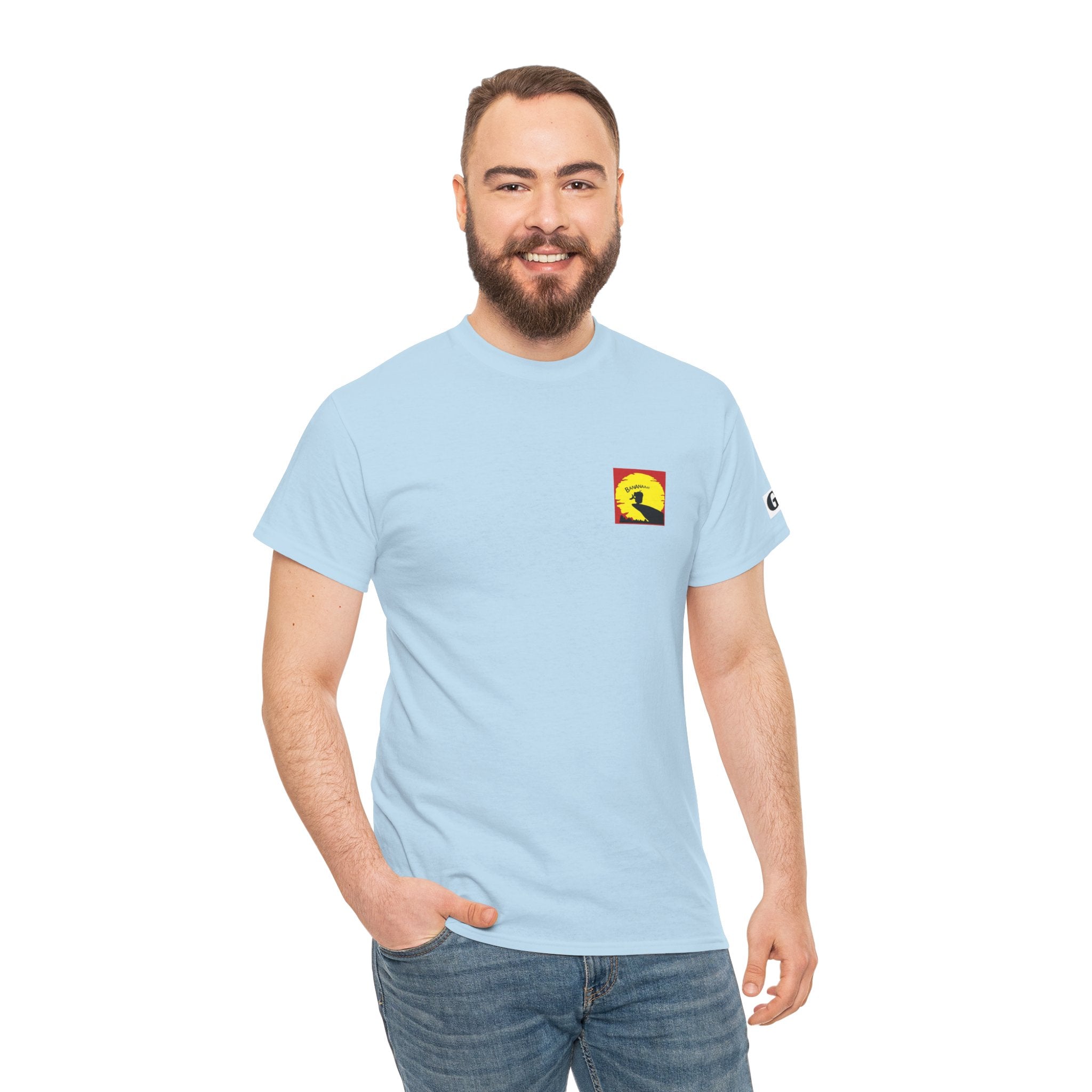 Banana Peel Freedom Tee — "It's Time to Be Free" Graphic T-Shirt