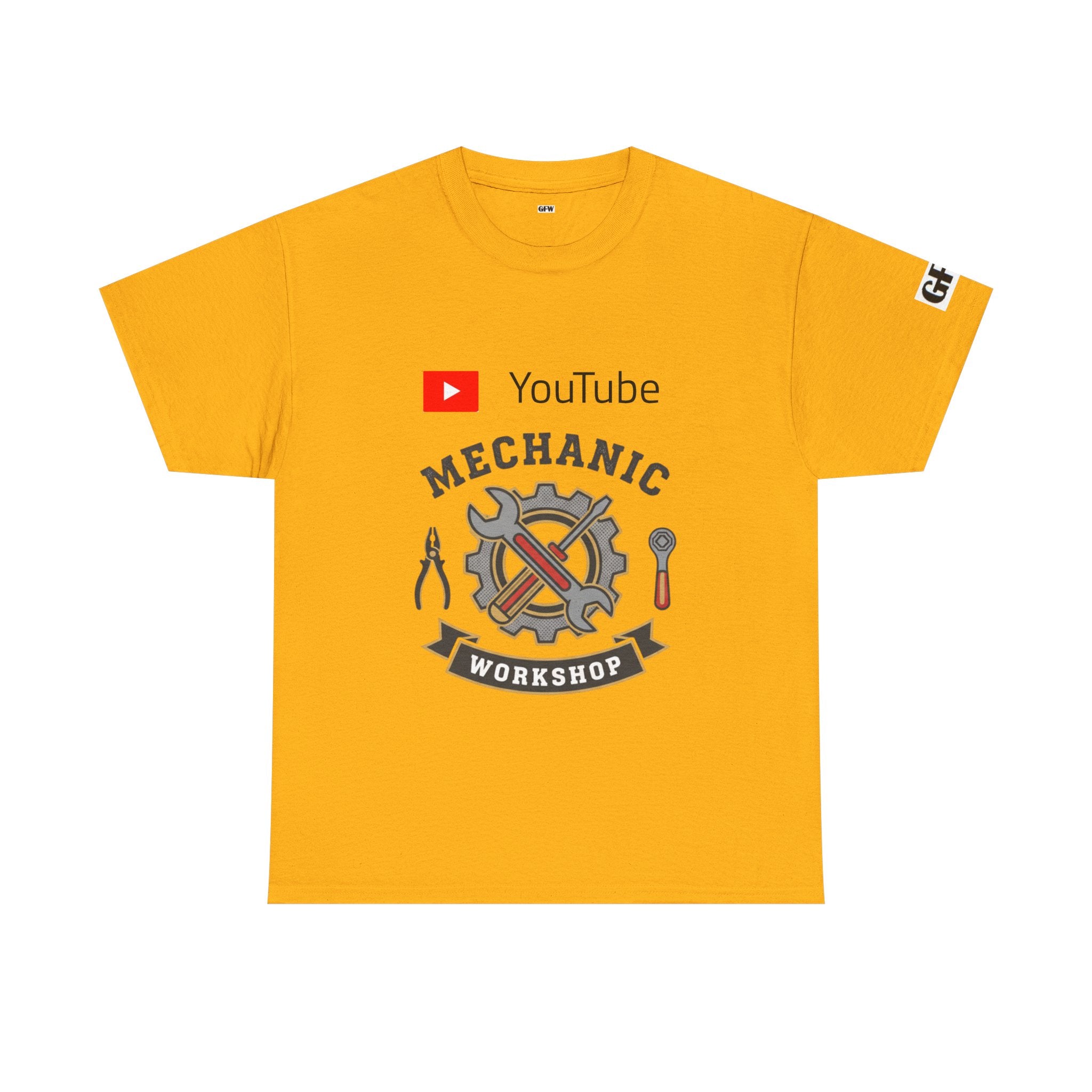 Mechanic Workshop T-Shirt — YouTube Channel Gear