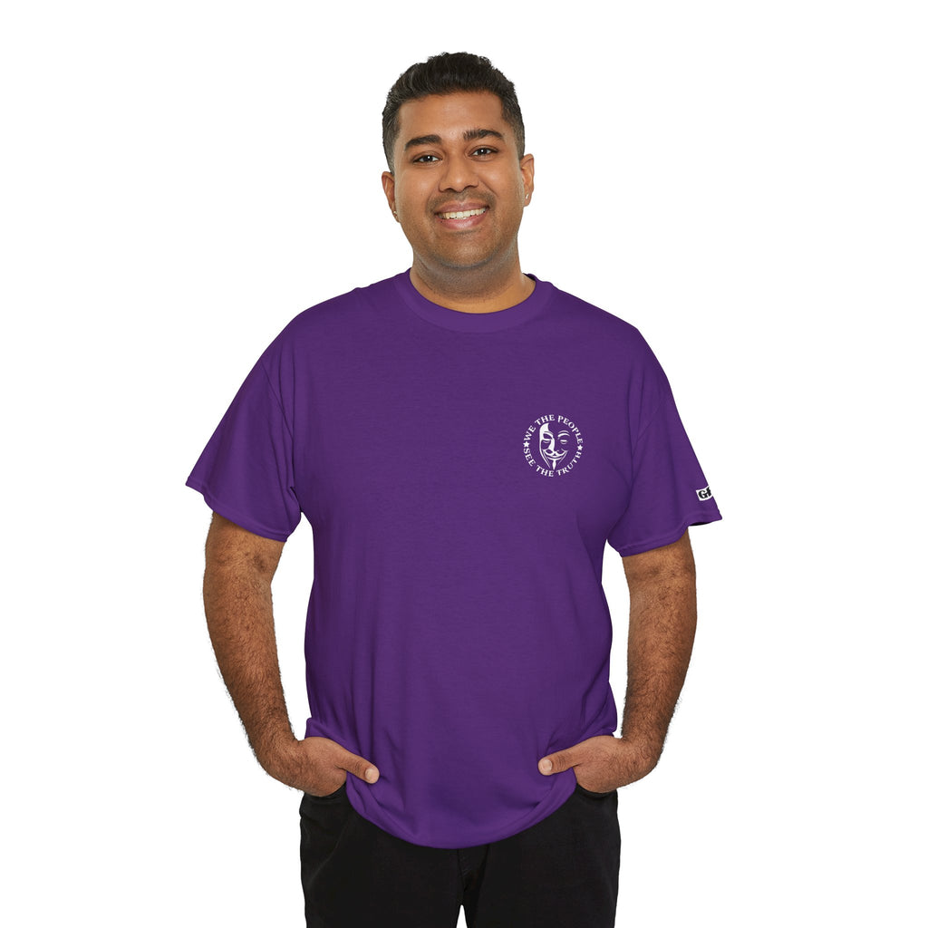 **Personalize ** Seek Knowledge Tee — “We The People See The Truth” Guy Fawkes Graphic T-Shirt