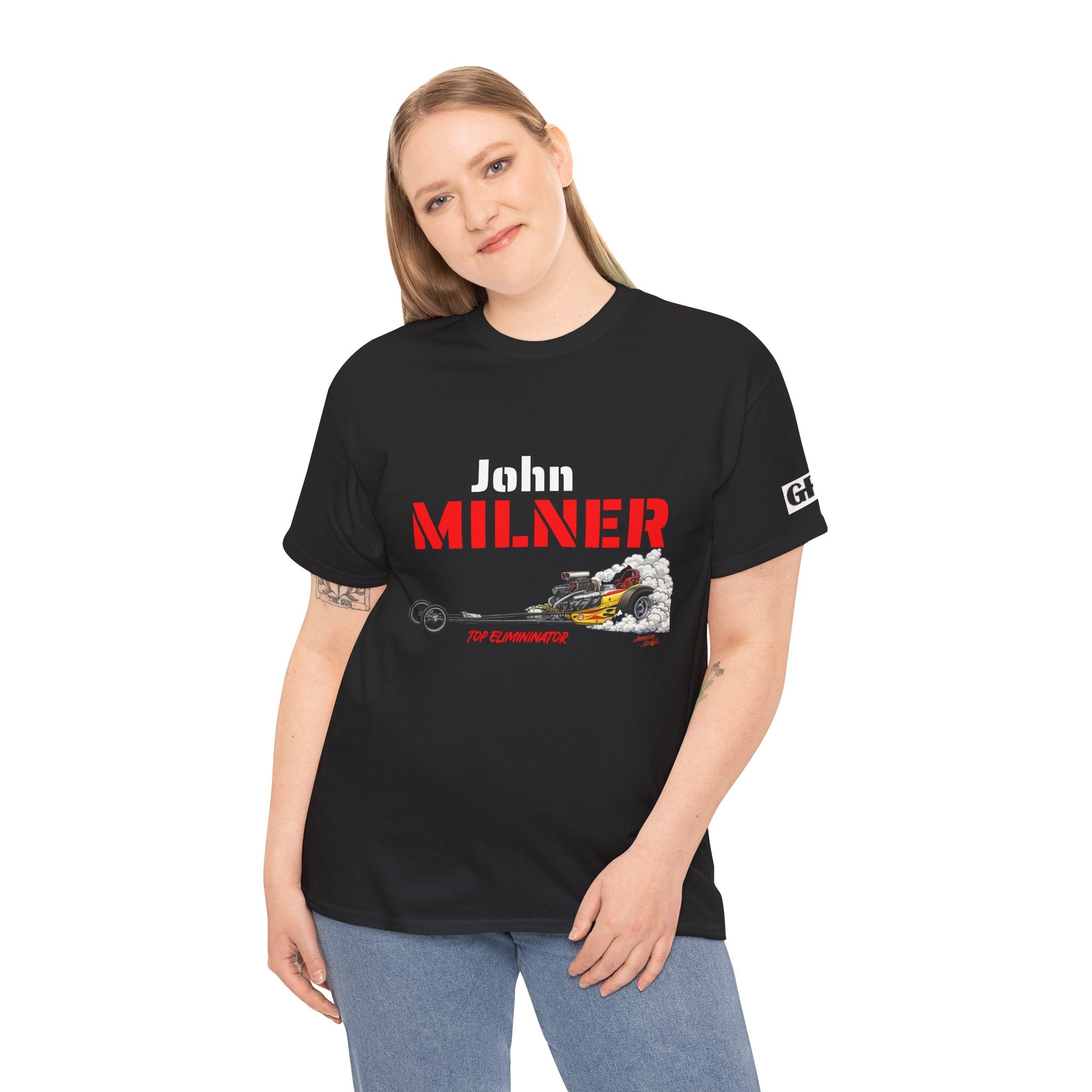 Milner Racing Team T-Shirt — "John Milner" Vintage Dragster Tee