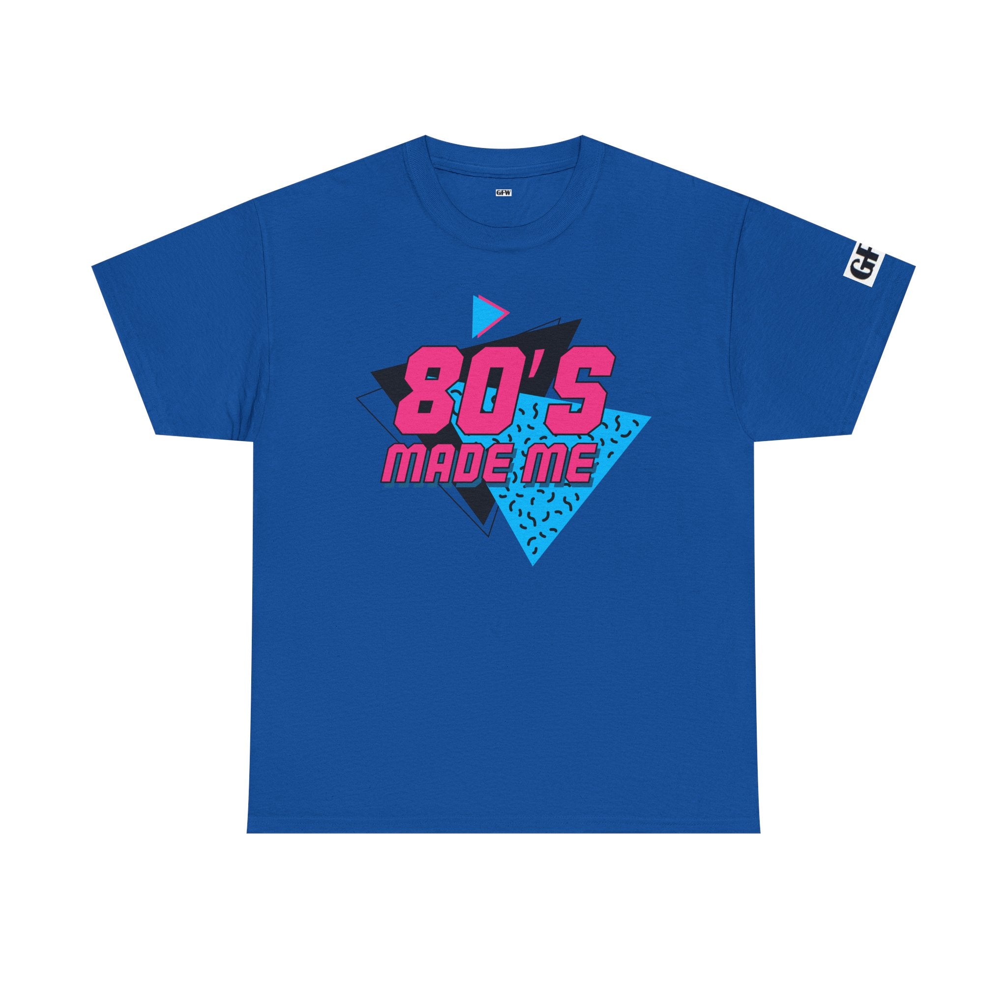80's Made Me Tee — Retro 1980s Nostalgia Graphic T-Shirt