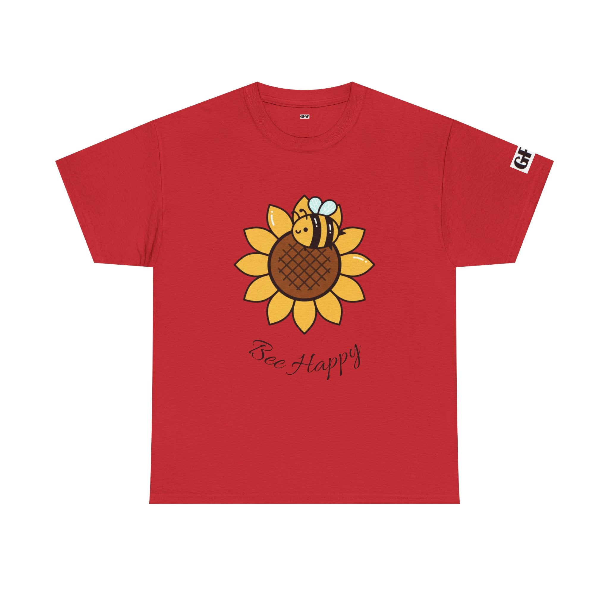 Bee Happy Sunflower T-Shirt