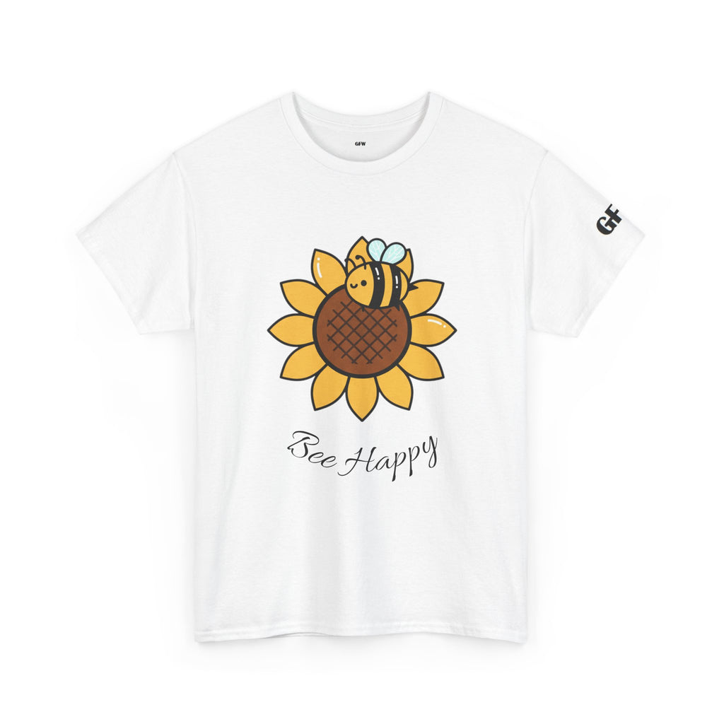 Bee Happy Sunflower T-Shirt