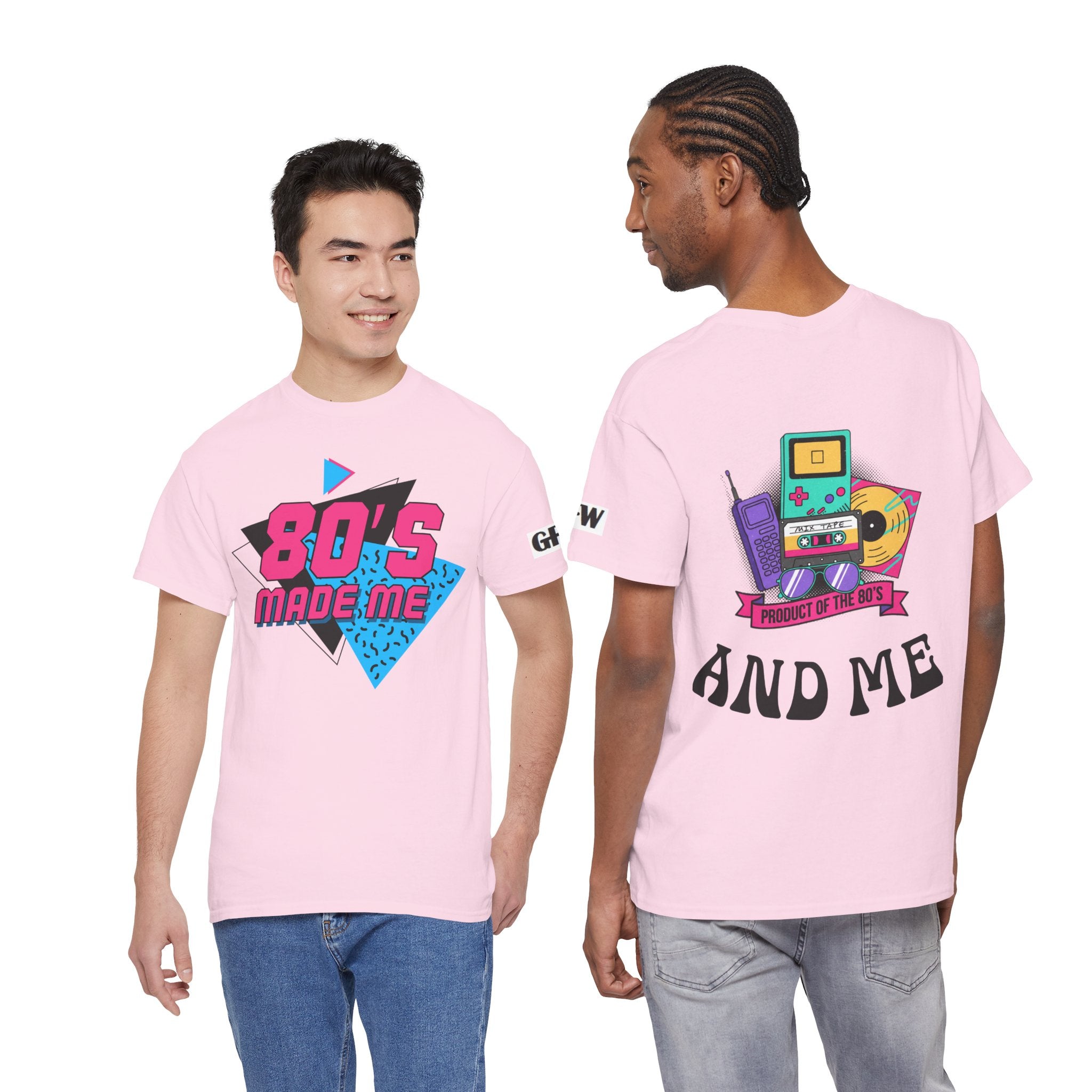 80's Made Me Tee — Retro 1980s Nostalgia Graphic T-Shirt