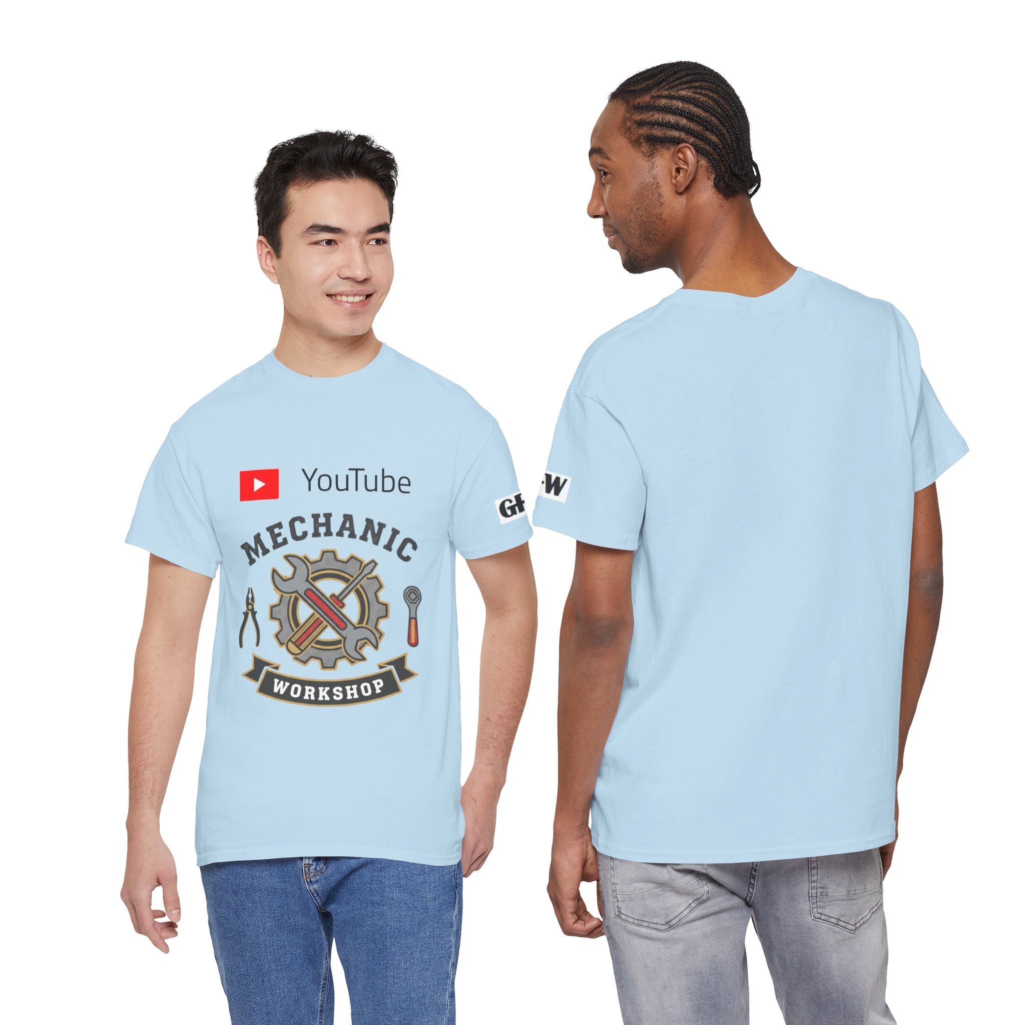 Mechanic Workshop T-Shirt — YouTube Channel Gear