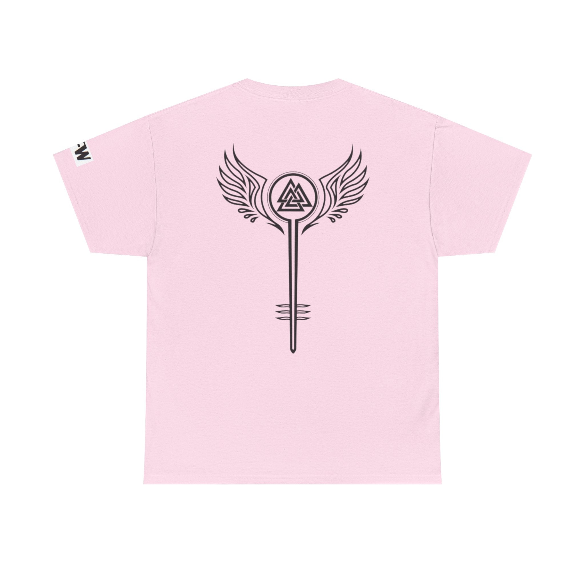 Valkyrie Winged Key T‑Shirt — "I Identify As a Valkyrie" Graphic Tee