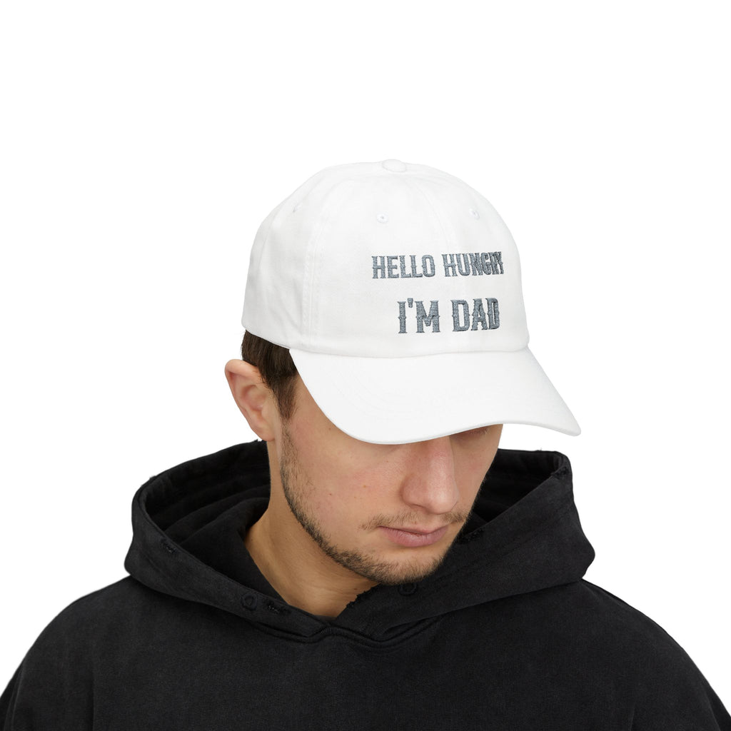 Hello Hungry I'm Dad Cap — Funny Dad Hat for New & Expecting Fathers