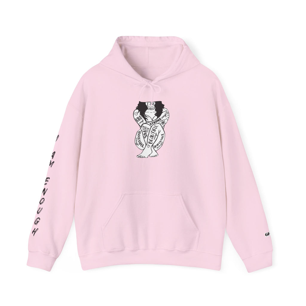 I am enough - Unisex Heavy Blend™ Hooded Sweatshirt