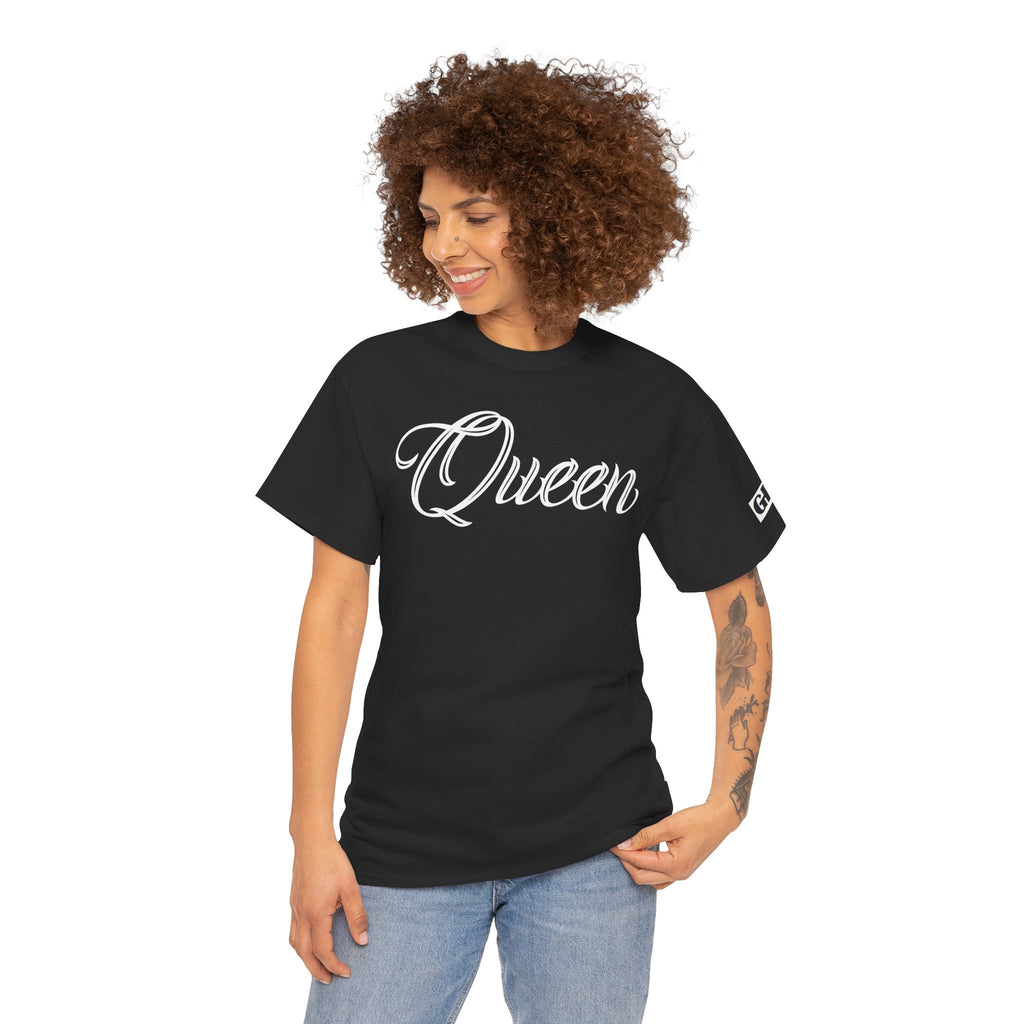 Queen T‑Shirt — Empowering White Queen Graphic Tee