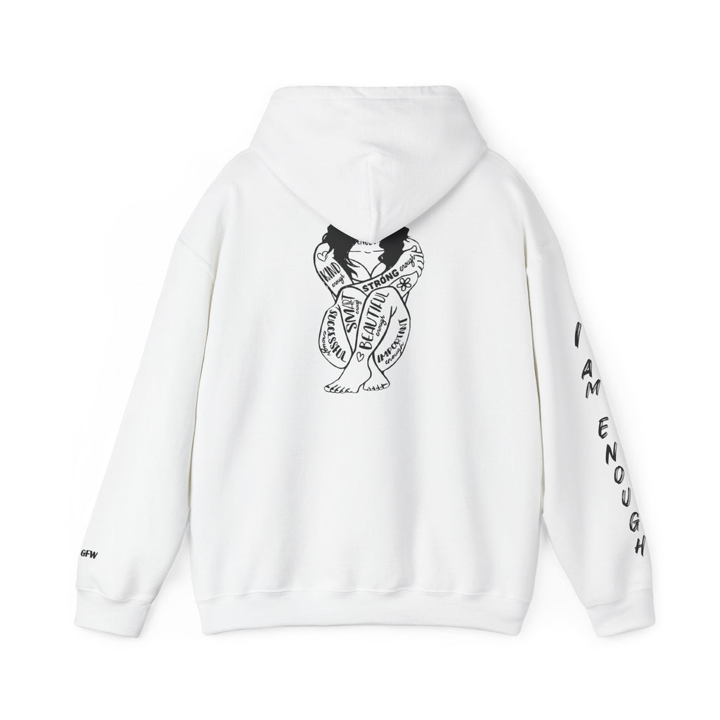 I am enough - Unisex Heavy Blend™ Hooded Sweatshirt