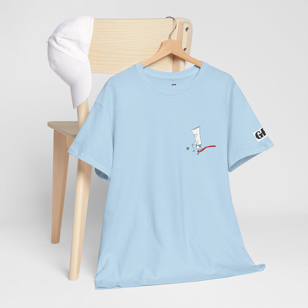 Toothbrush Graphic Tee — "That's Right Put Me In Your Mouth" Dental Humor T-Shirt