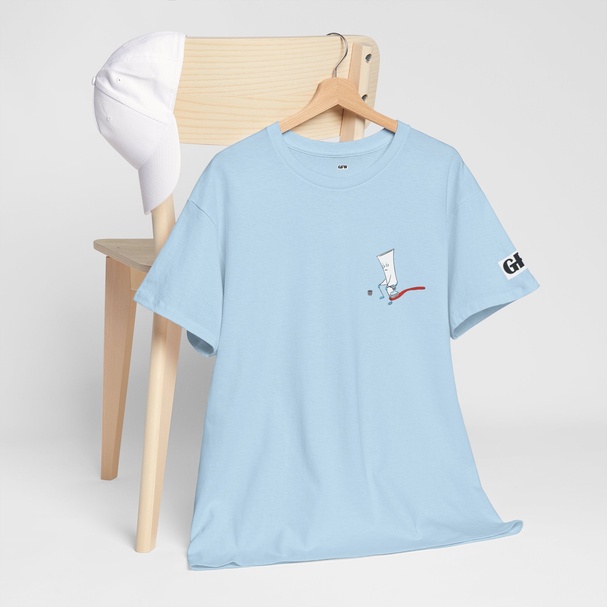 Toothbrush Graphic Tee — "That's Right Put Me In Your Mouth" Dental Humor T-Shirt