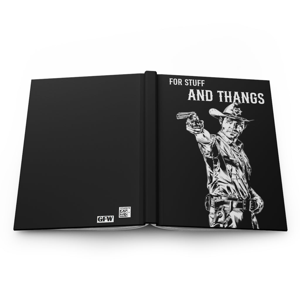 Hardcover Journal — 'For Stuff and Thangs'  Notebook