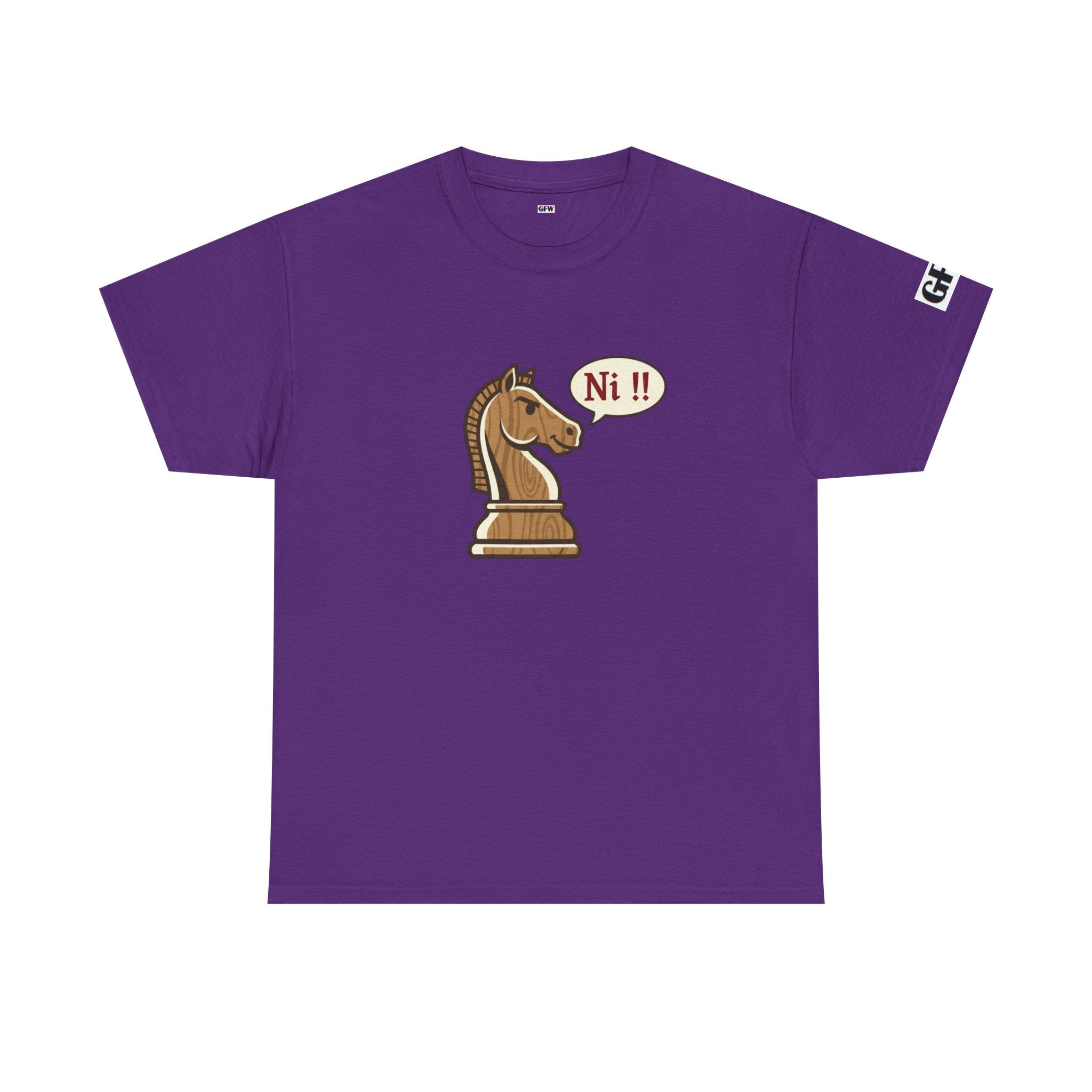 Chess Knight Tee - 'Ni!!' Funny Knight Piece Shirt