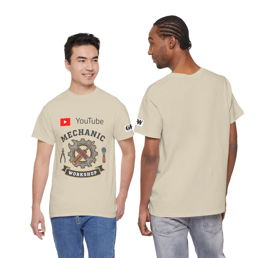 Mechanic Workshop T-Shirt — YouTube Channel Gear