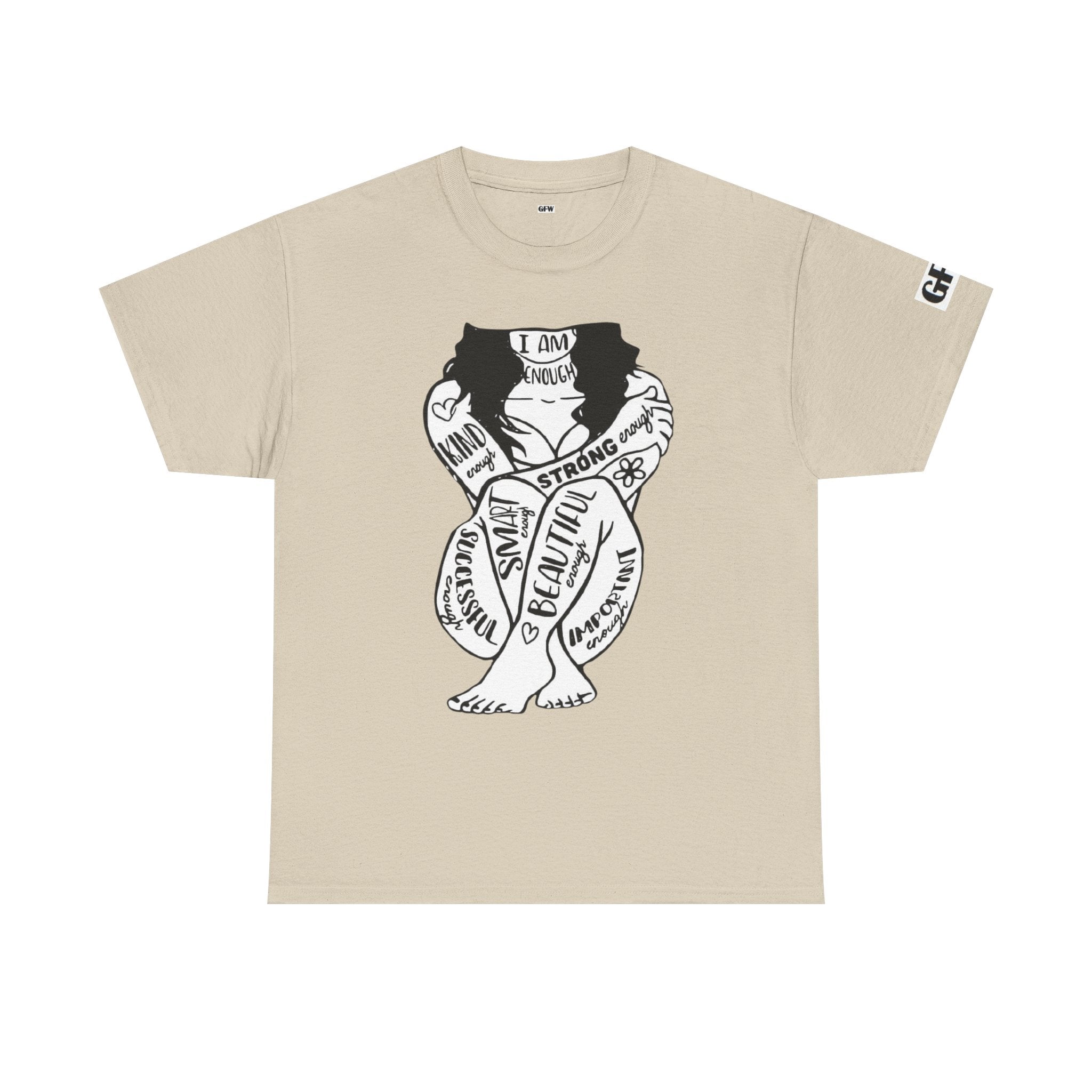 Empowerment Tee — 'I Am' Positive Affirmation Graphic Shirt