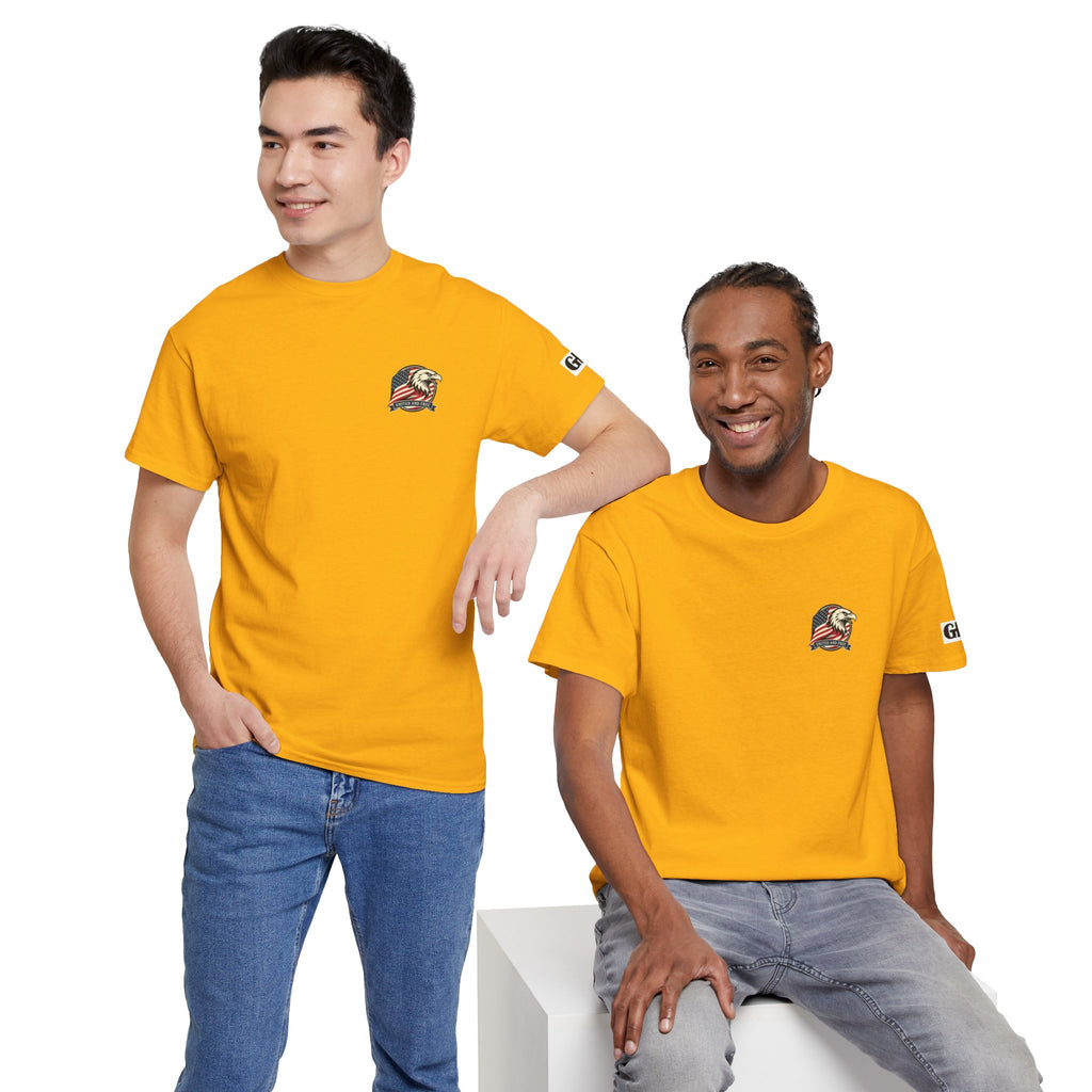 USA Bald Eagle T‑Shirt — "United and Free" Patriotic Tee