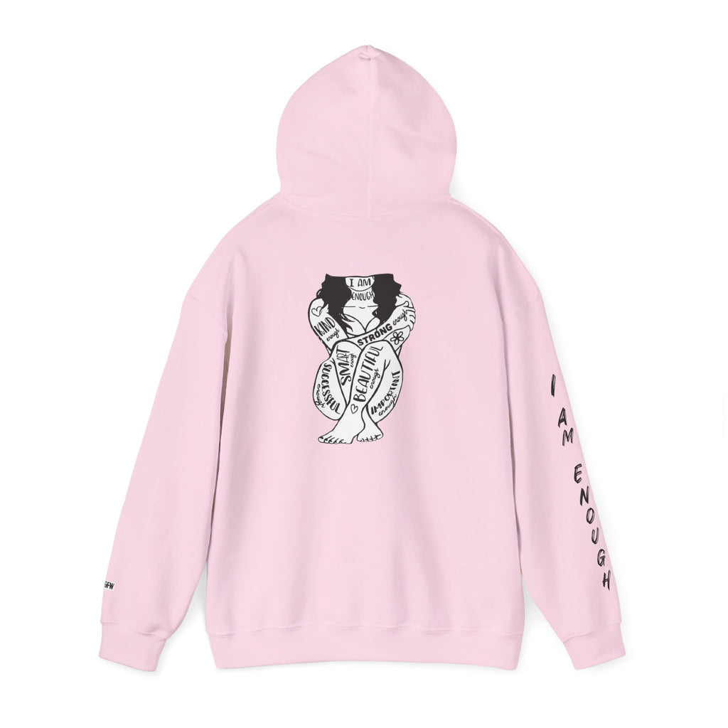 I am enough - Unisex Heavy Blend™ Hooded Sweatshirt