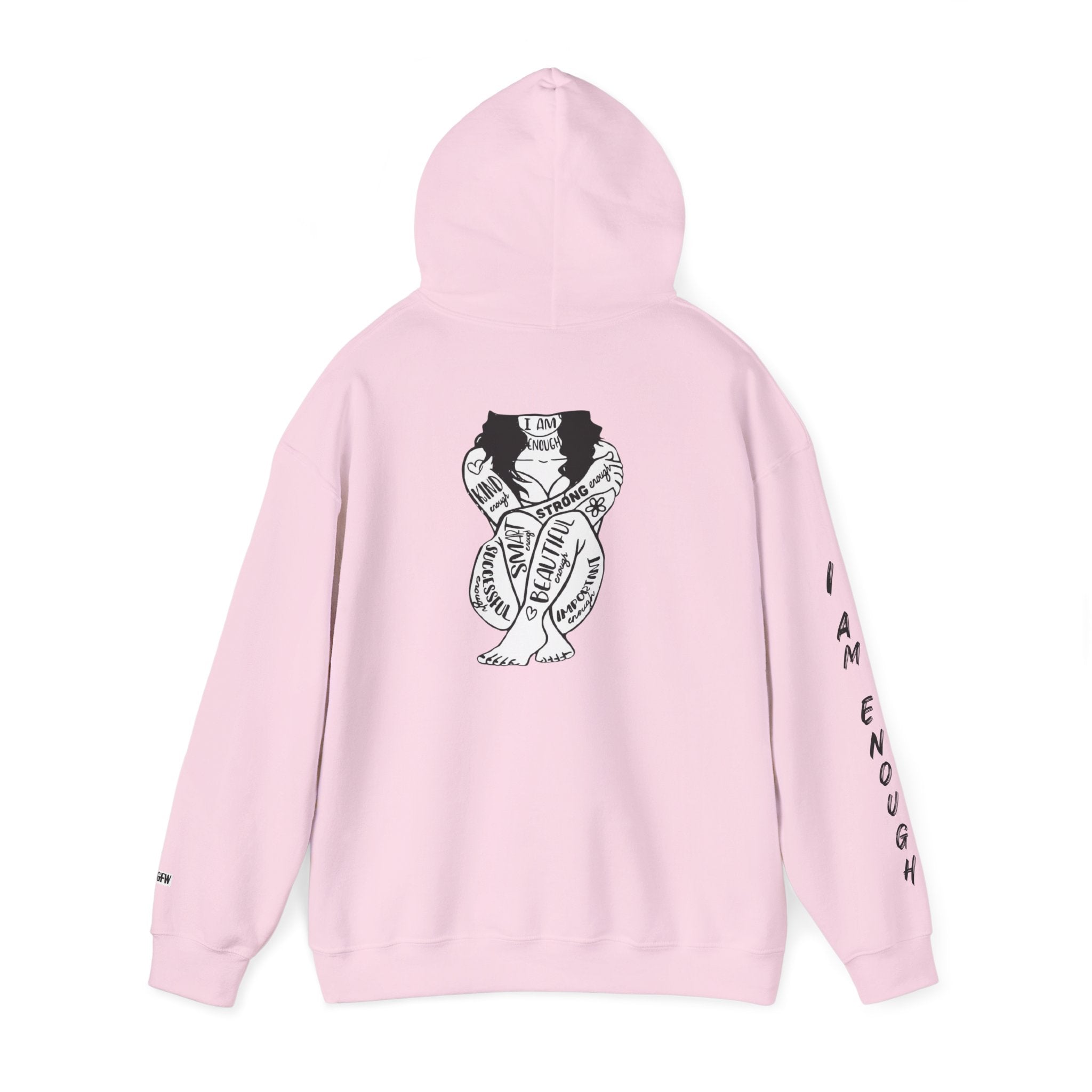 I am enough - Unisex Heavy Blend™ Hooded Sweatshirt