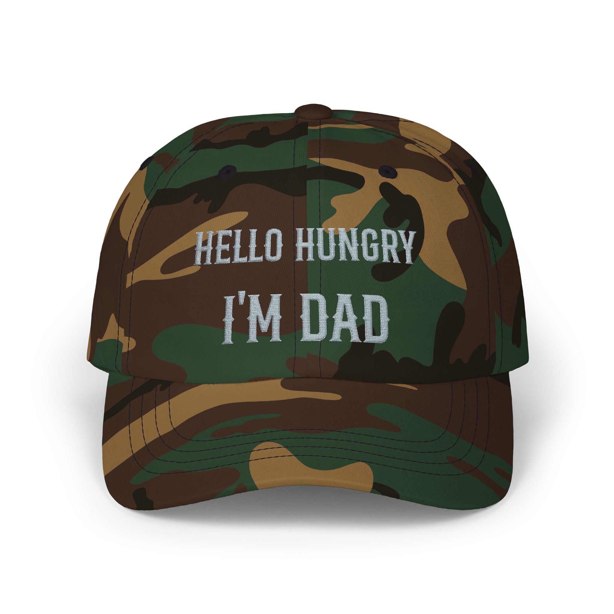 Hello Hungry I'm Dad Cap — Funny Dad Hat for New & Expecting Fathers