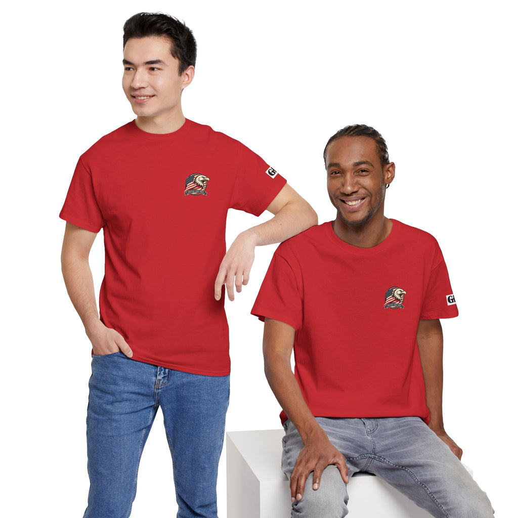 USA Bald Eagle T‑Shirt — "United and Free" Patriotic Tee