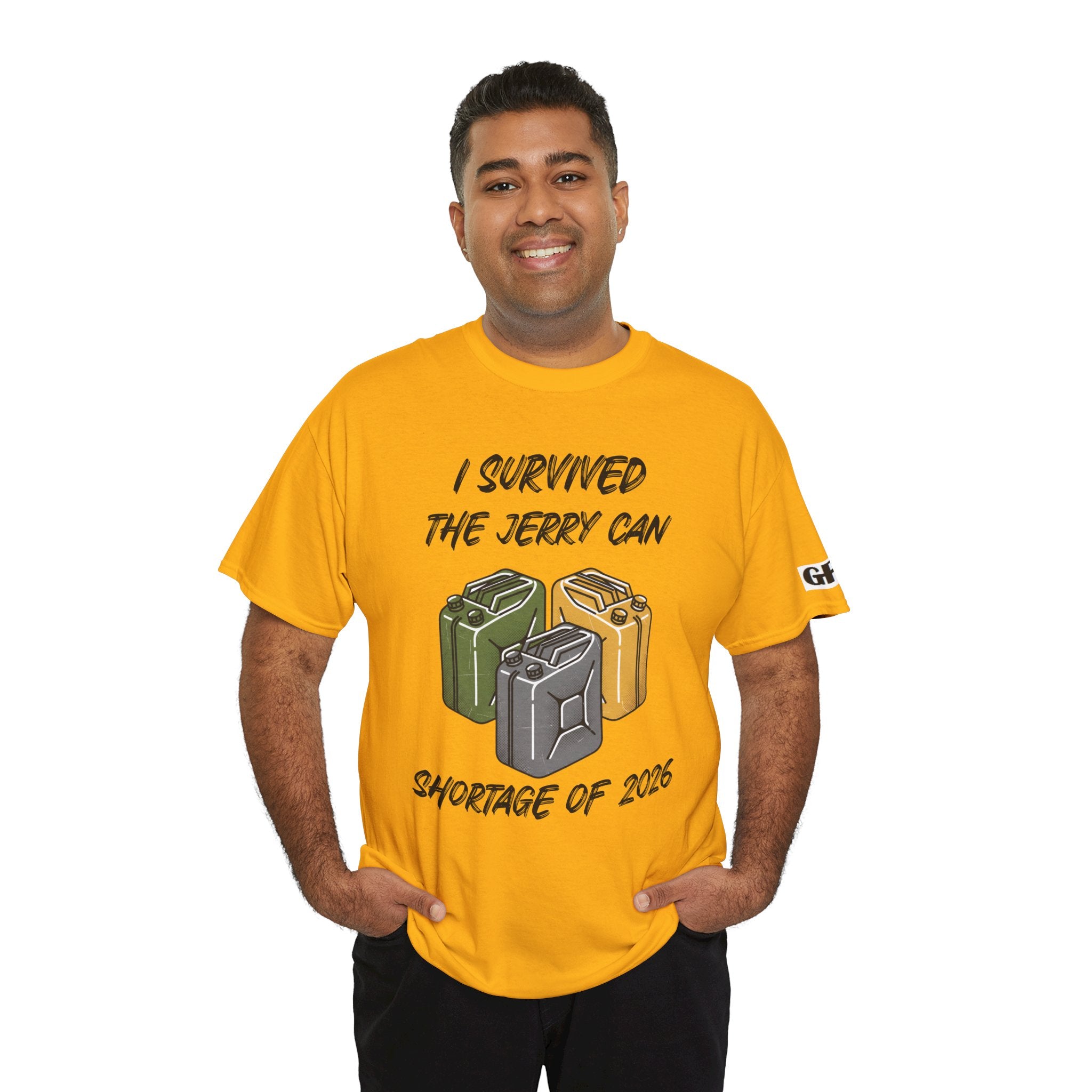I Survived the Jerry Can Shortage 2026 T-Shirt