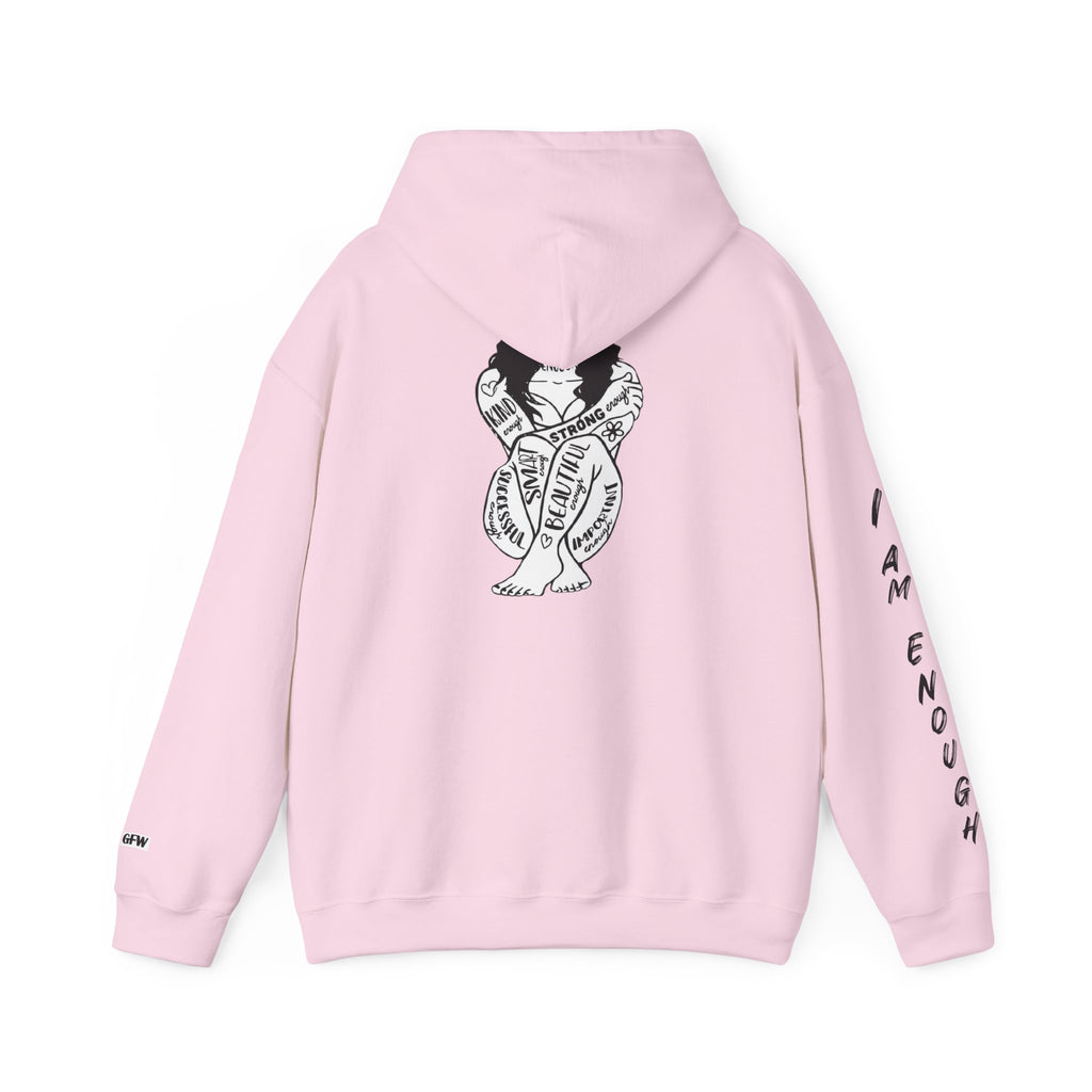 I am enough - Unisex Heavy Blend™ Hooded Sweatshirt