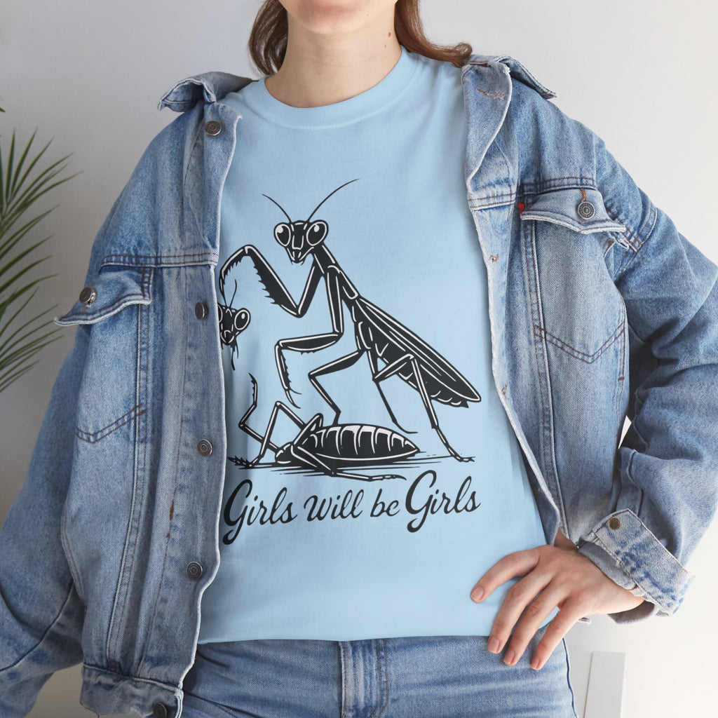 Girls Will Be Girls Praying Mantis Tee