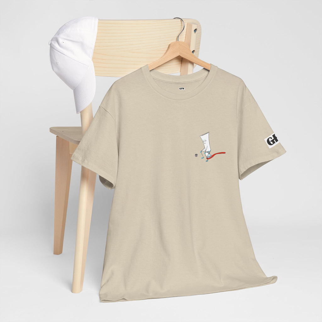 Toothbrush Graphic Tee — "That's Right Put Me In Your Mouth" Dental Humor T-Shirt