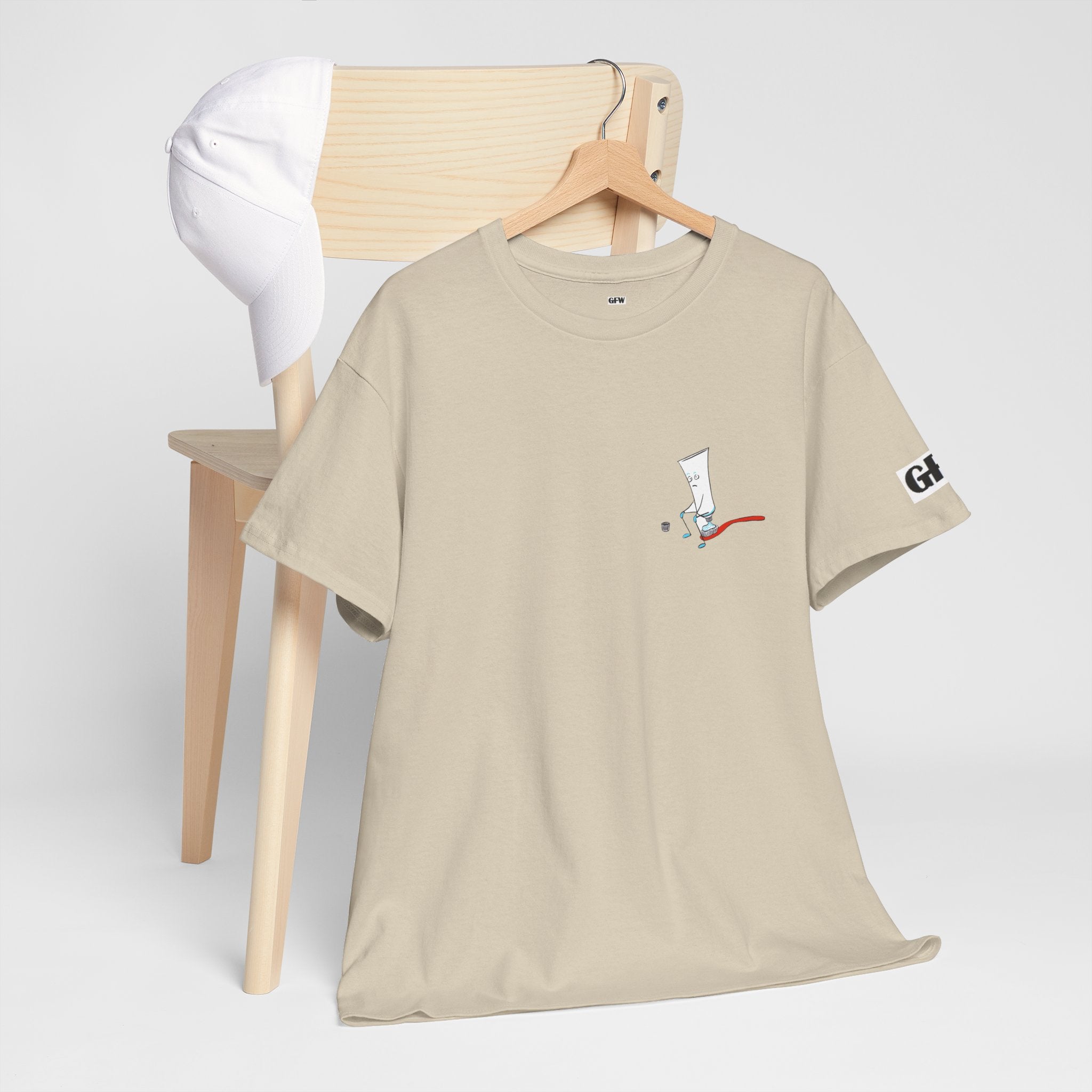 Toothbrush Graphic Tee — "That's Right Put Me In Your Mouth" Dental Humor T-Shirt